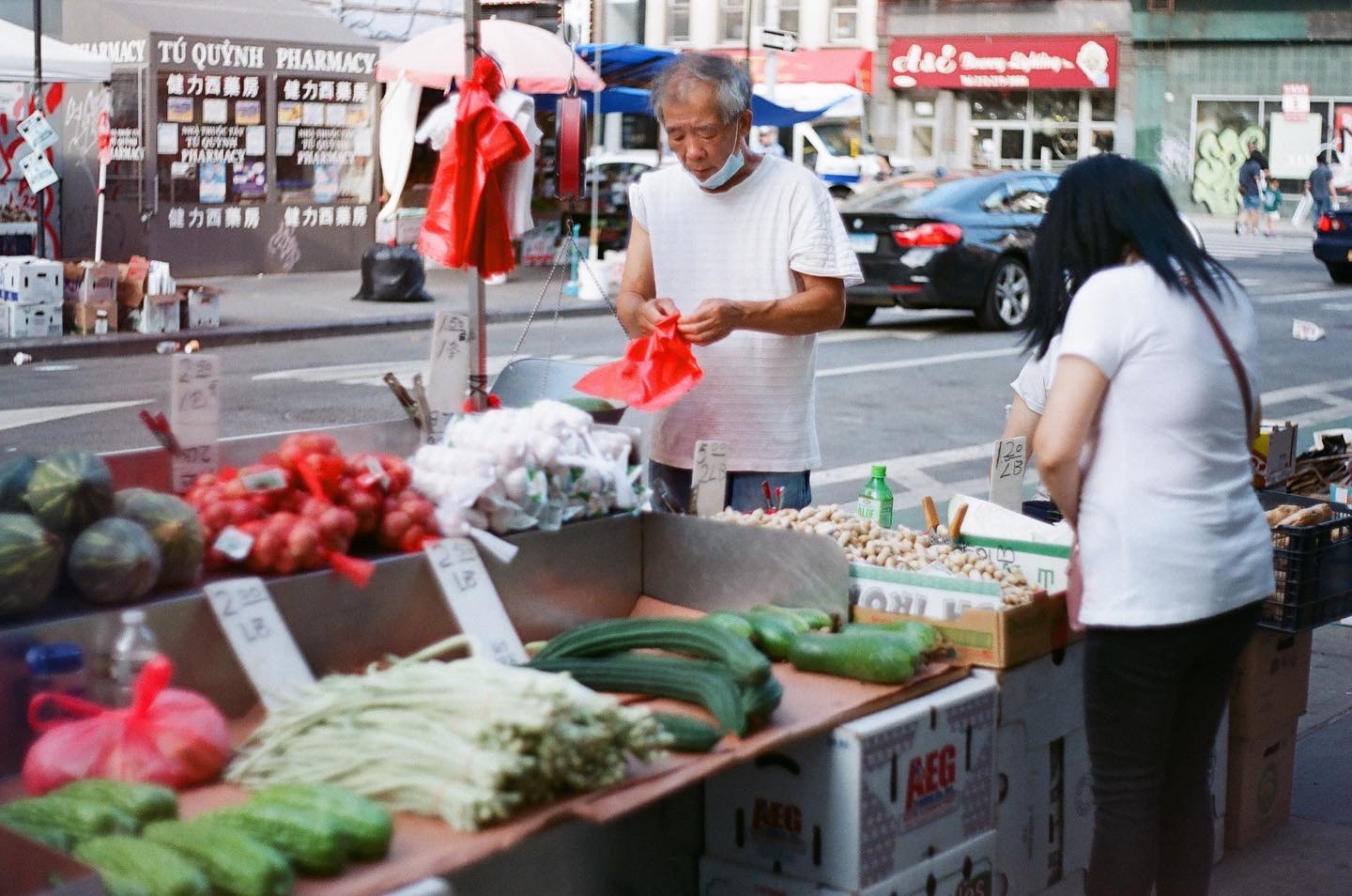 new york, chinatown, 2022