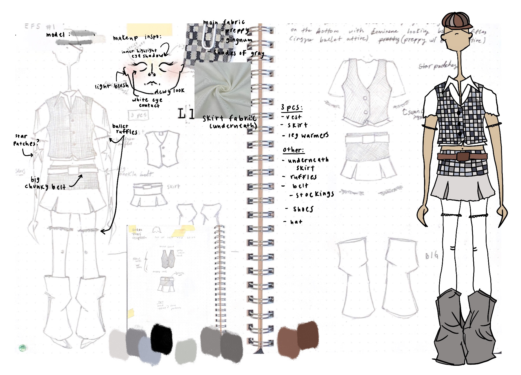 Kathy Jin, digital illustration, 2021 (LOOK 1)