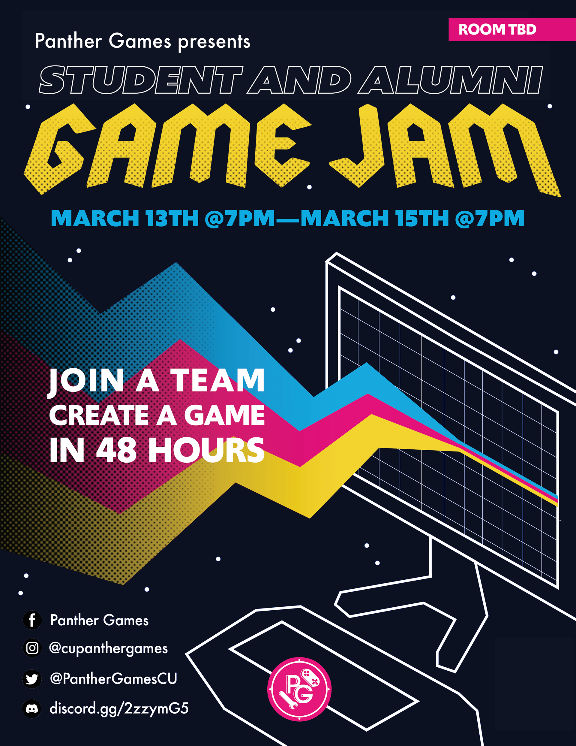 game jam flyer