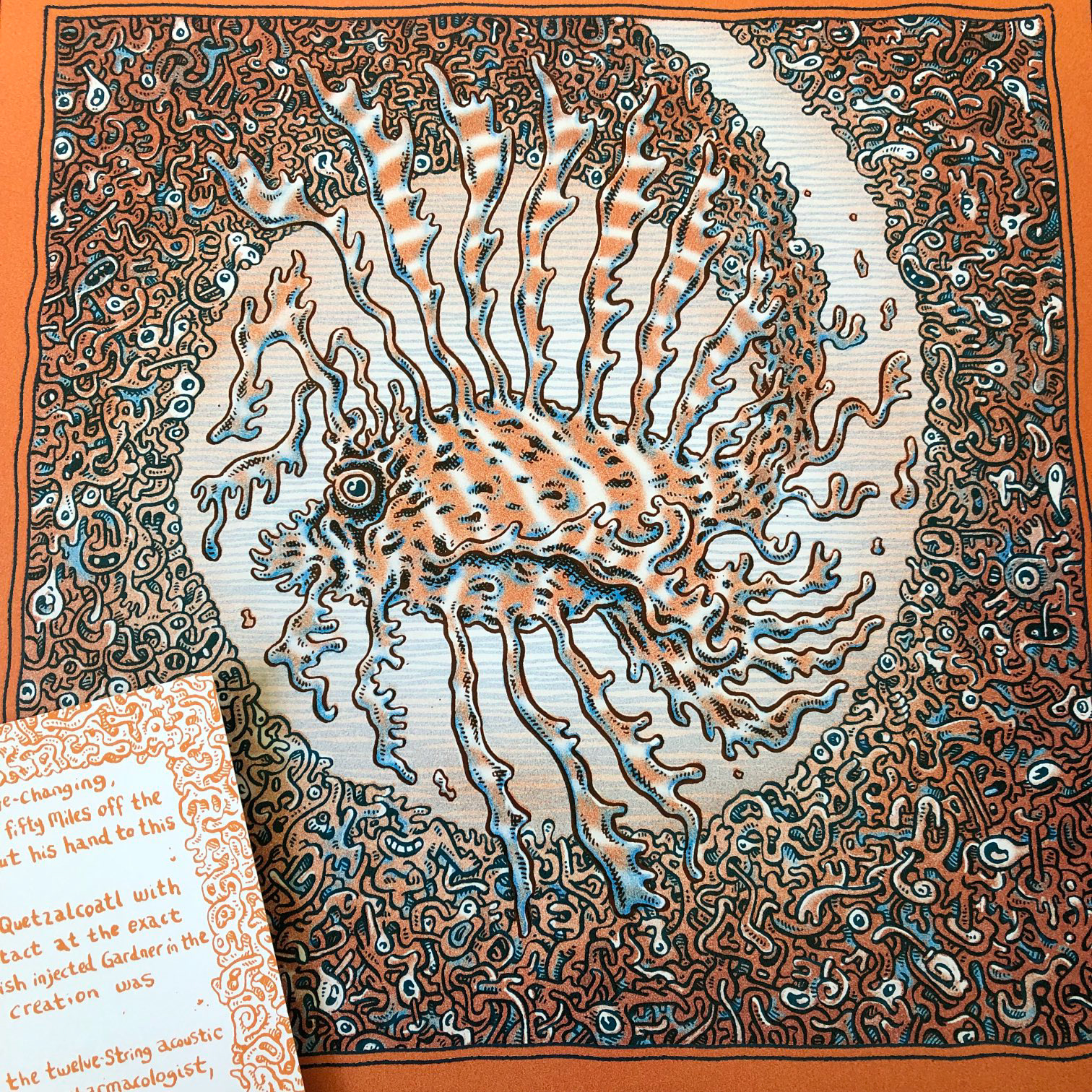 LP covers Illustrated by Max Clotfelter, Cover design and coloring by Aubrey Nehring