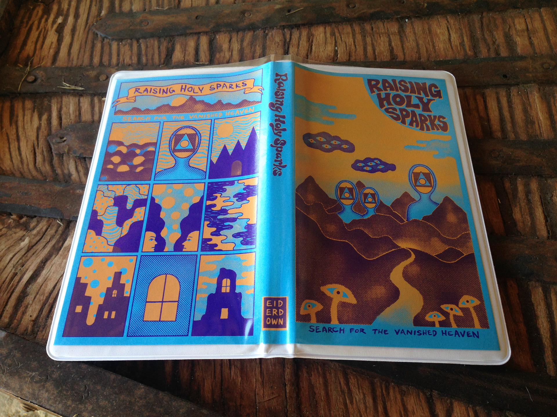 Jacket design for 3 tape box set