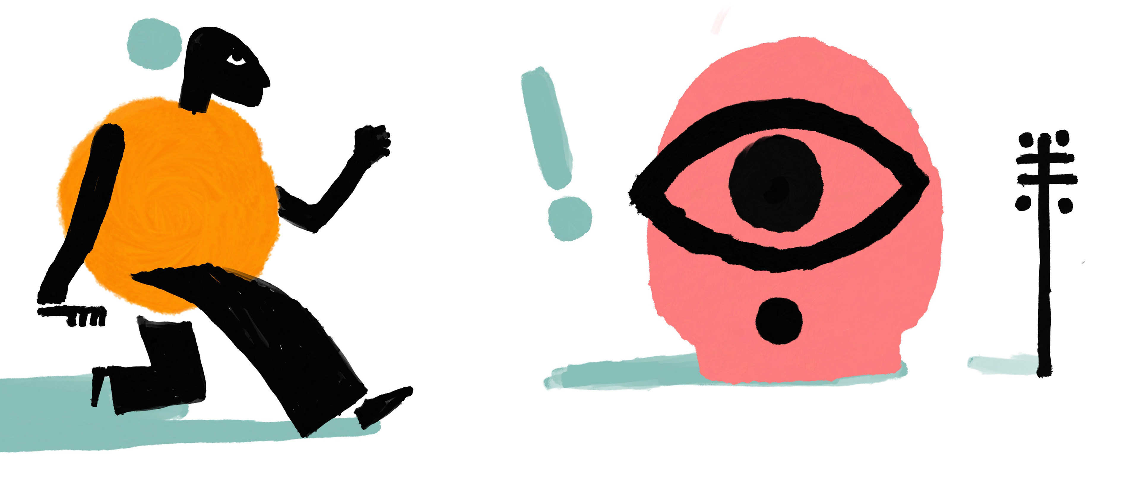 Some of the initial concept art and stye explorations