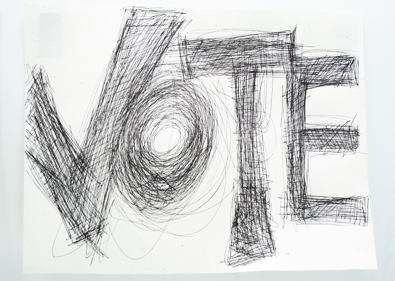 "VOTE" sketch prop