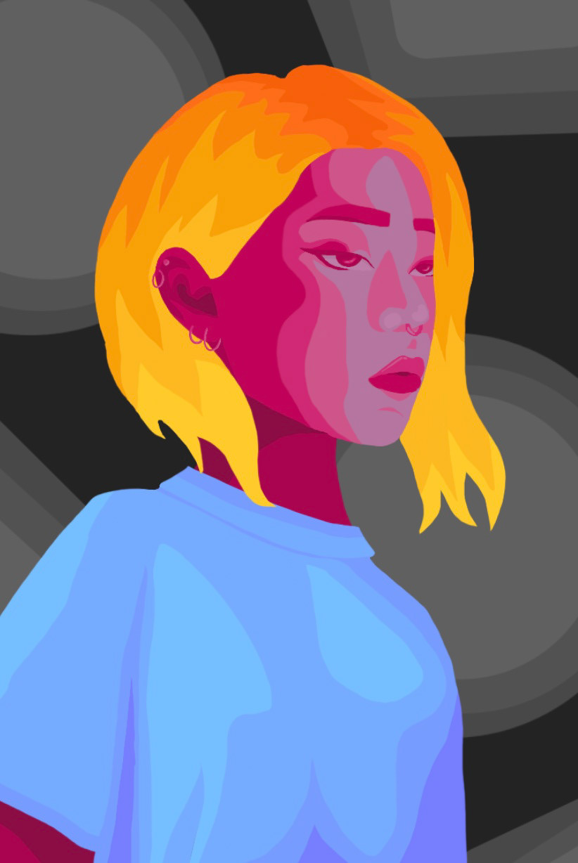 Procreate digital drawing.