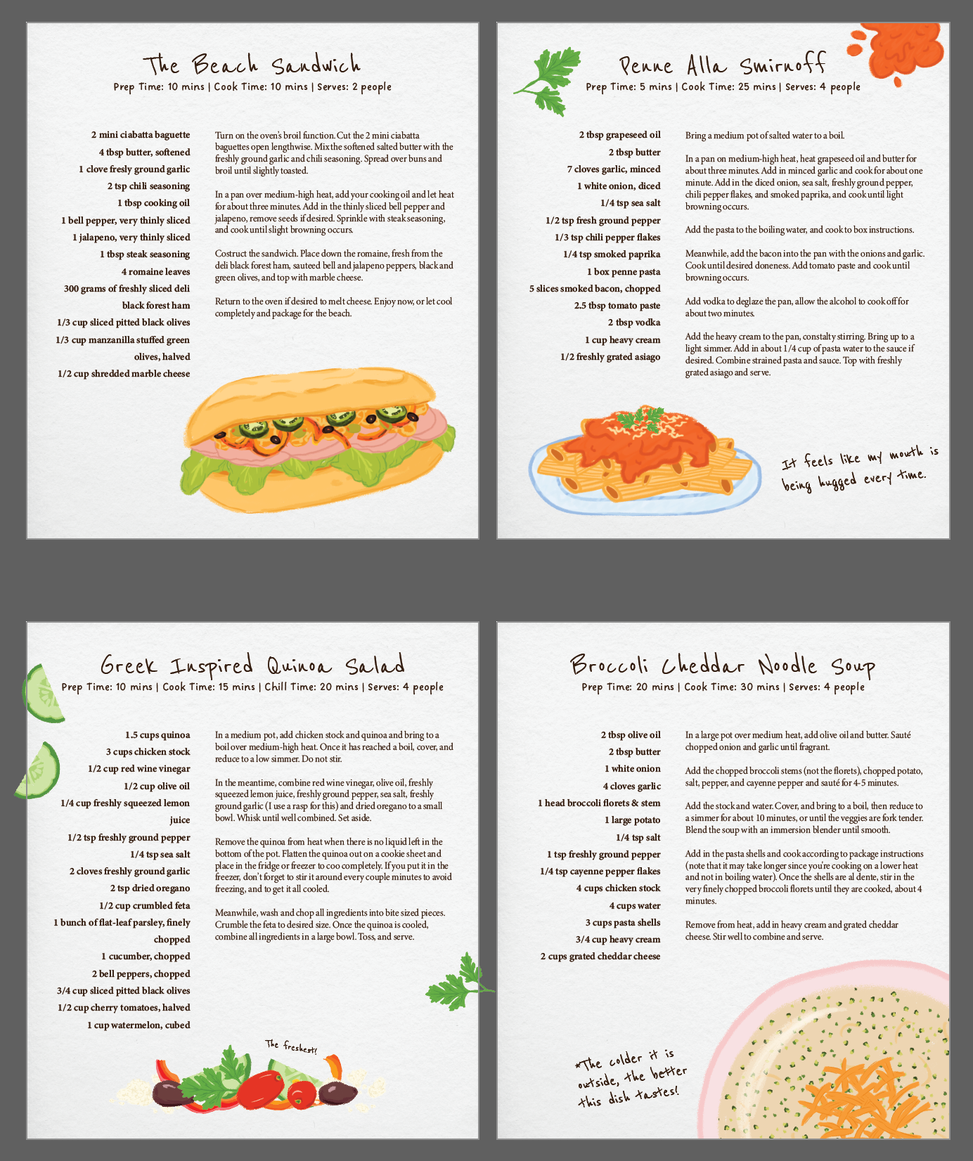 An early look at the page design.
