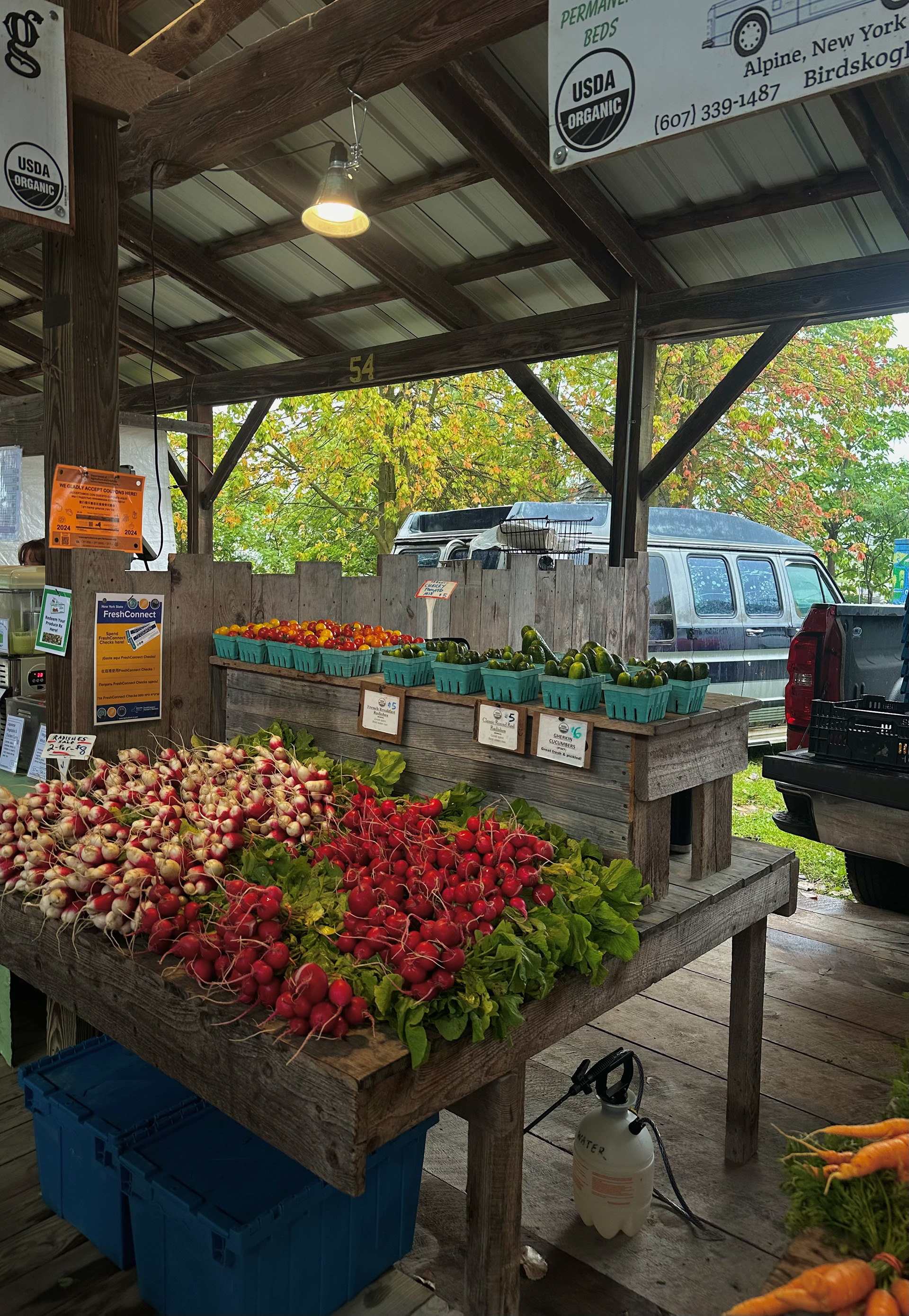 Ithaca Farmer's Market, NY