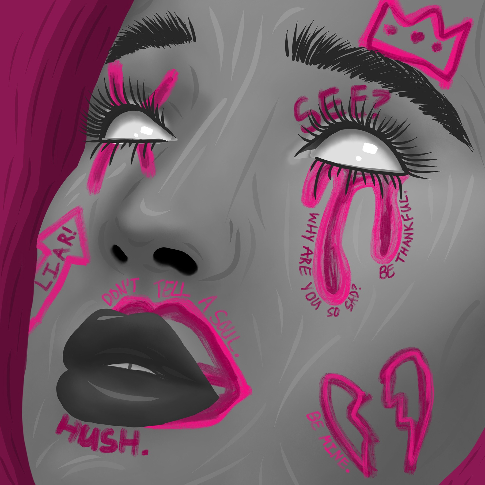 Procreate digital drawing.