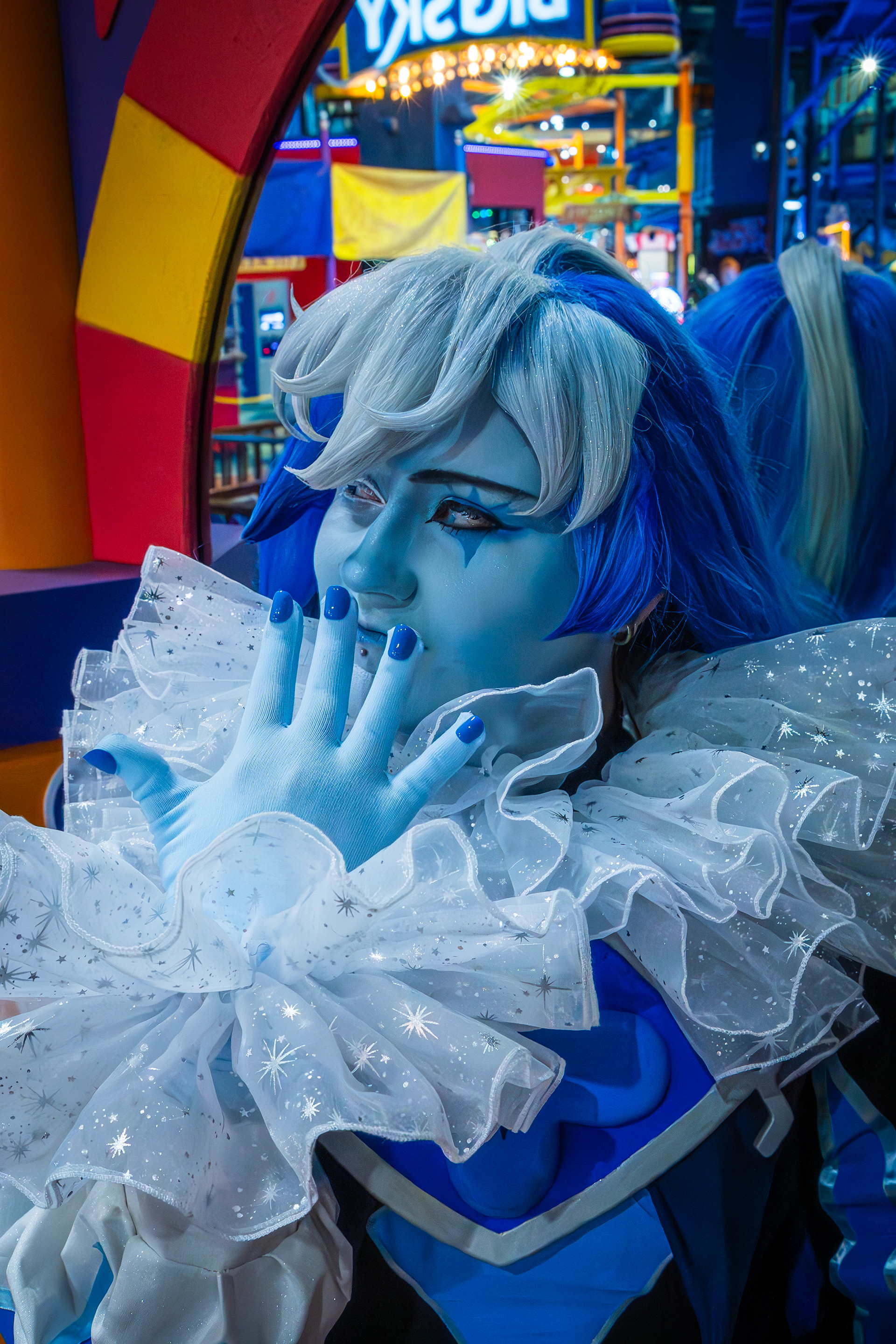 Colossal Con 2025 - Shadowmilk Cookie from Cookie Run Kingdom / Model: @Quails_Fails on IG