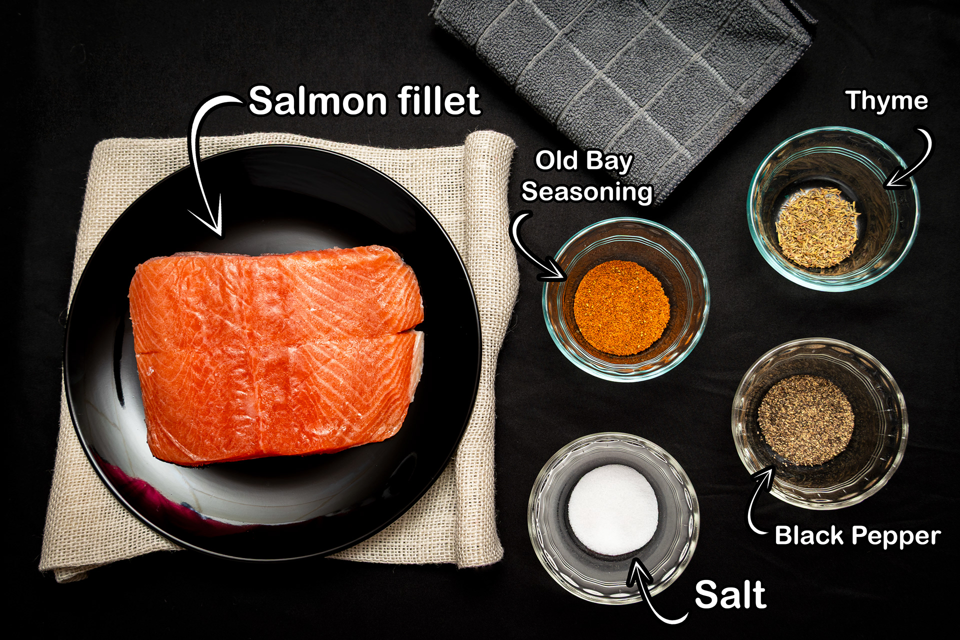 Salmon cooking prep (layout)