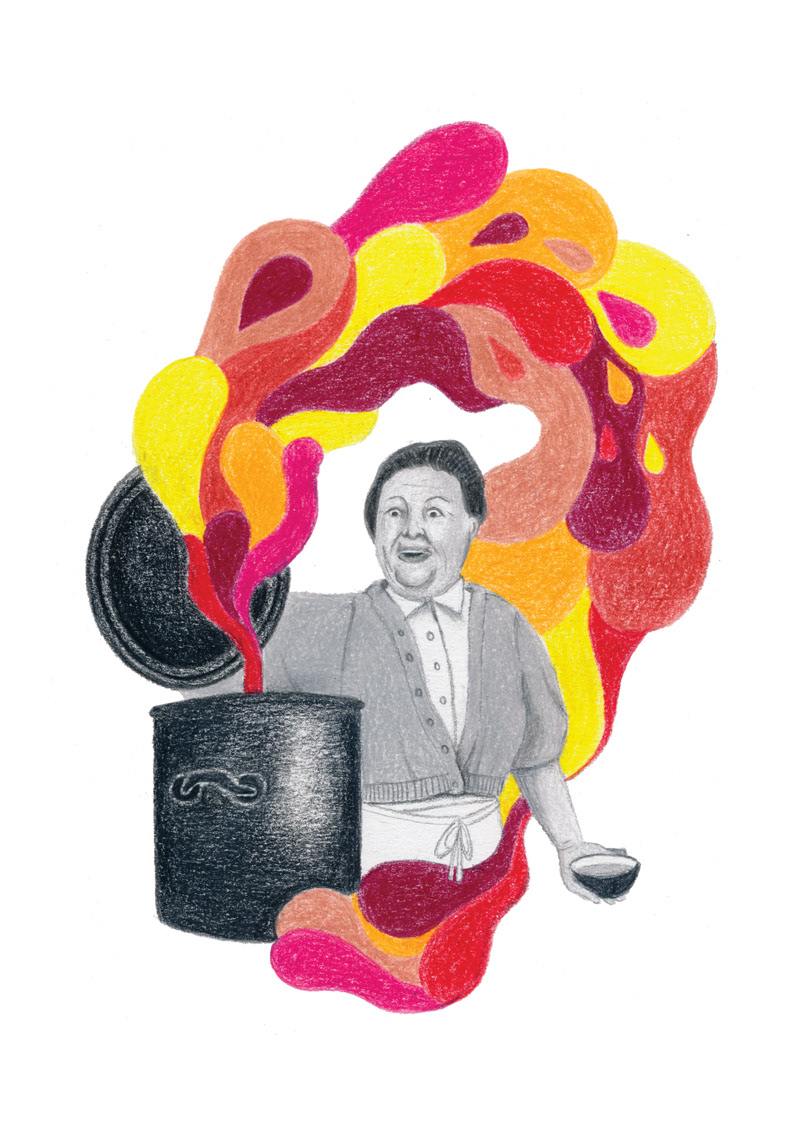 Eugénie Brazier / A5 sur papier Fine Art 200g / 15€