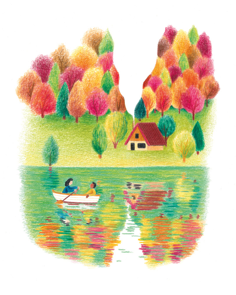 Automne / A3 sur papier Fine Art 200g / 40€