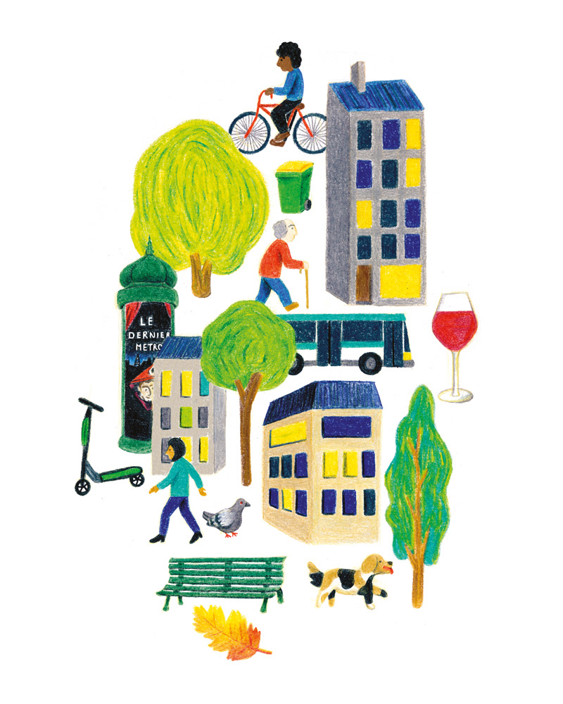 Paris / A3 sur papier Fine Art 200g / 40€
