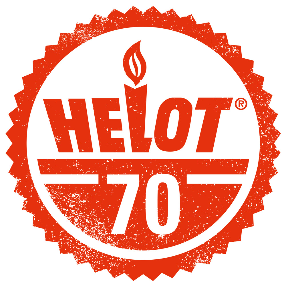 Jubiläumslogo »70 Jahre Helot« für die Helot GmbH in Dormagen | berensdesign