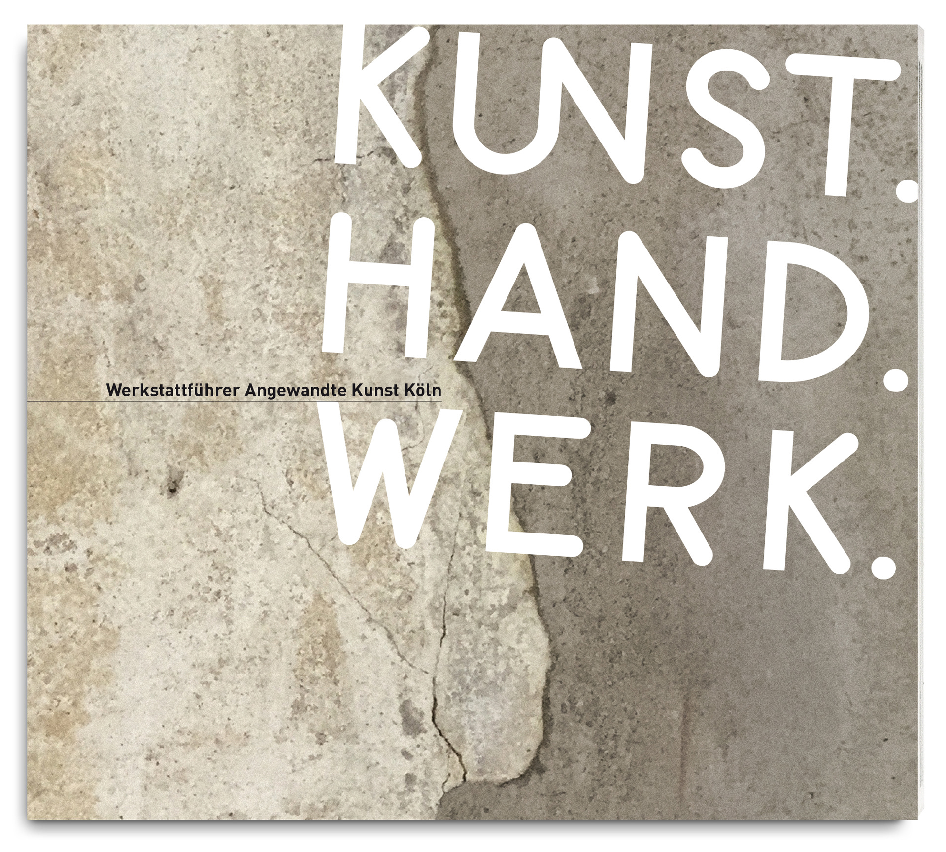 Titelbild des Werkstattführers der AKK, 2018