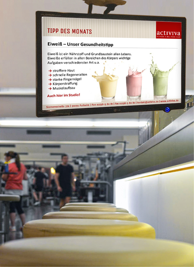 Power-point-Vorlagen für Monitore