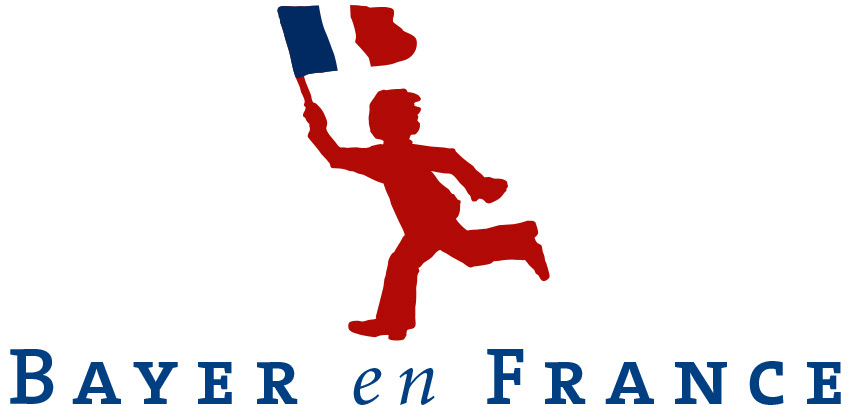 Logodesign für Deutsch-Französische Partnerschaft, Bayer en France, Bayer Kulturabteilung Leverkusen | berensdesign