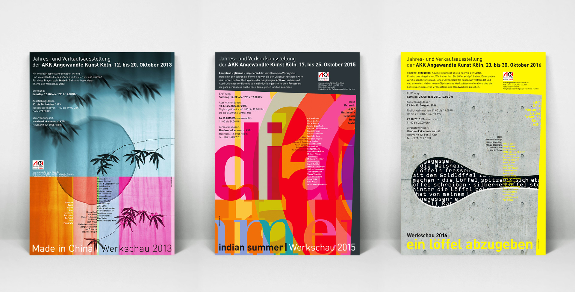 A3- und A1-Plakatmotive