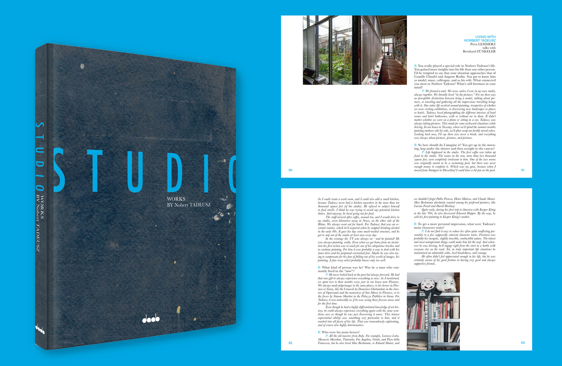 Studio, Works by Norbert Tadeusz.