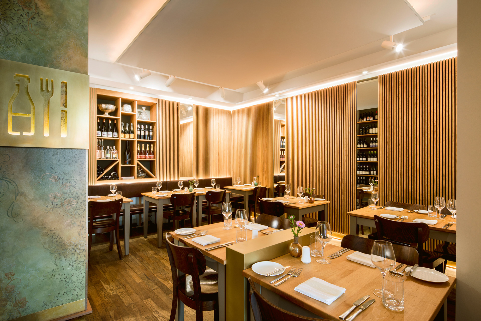 Restaurant hinterer Raum