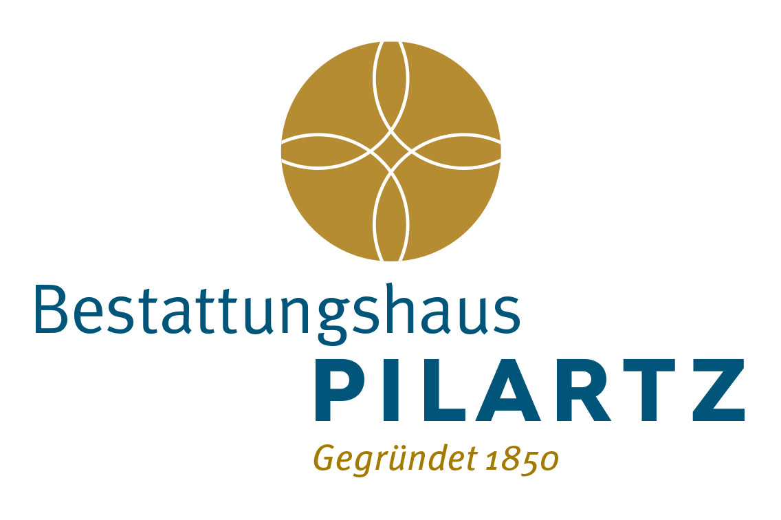 Logo für das Bestattungshaus Pilartz, Bild-/Wortmarke Pilartz | berensdesign