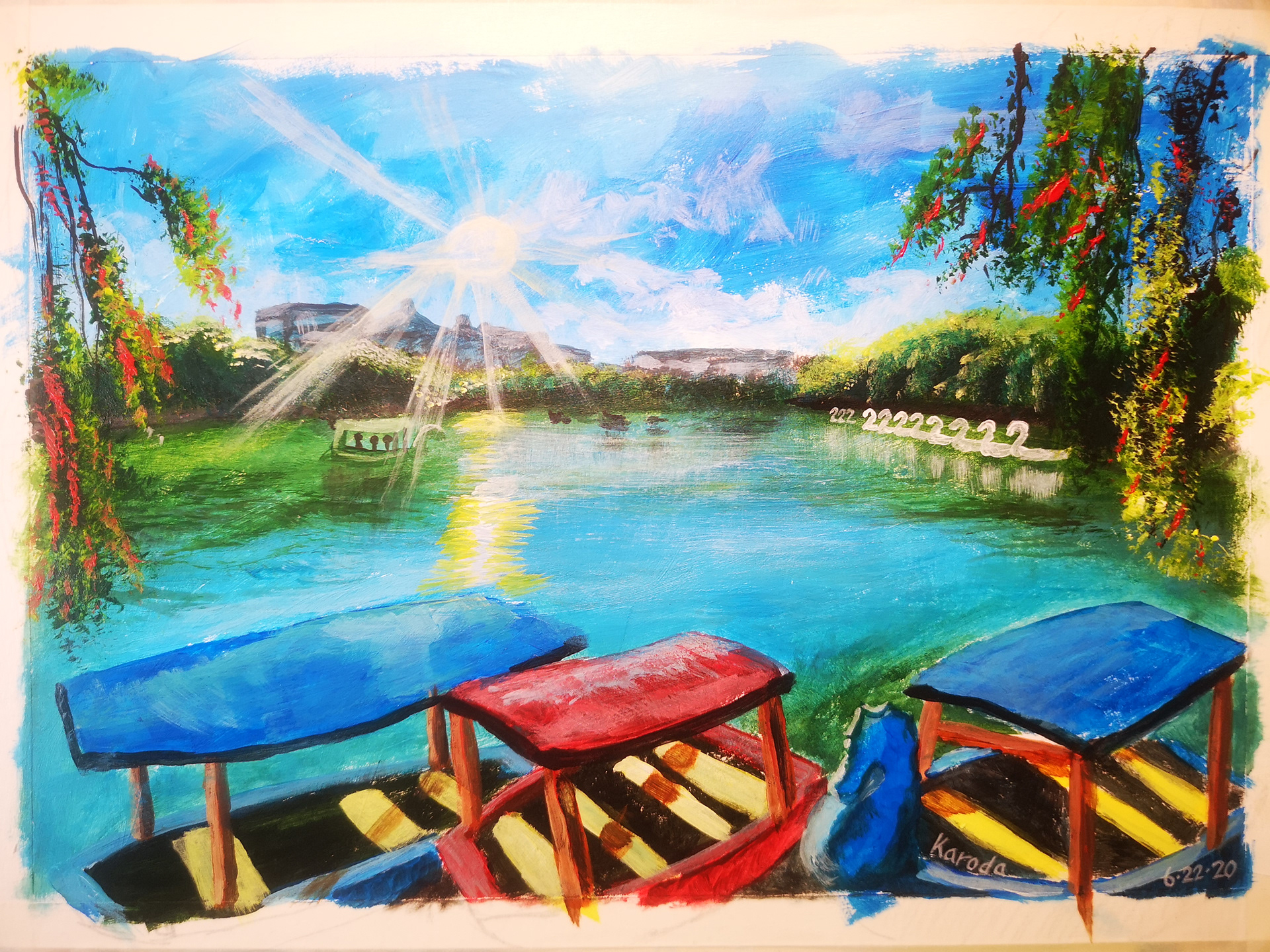 Burnham Park Boats