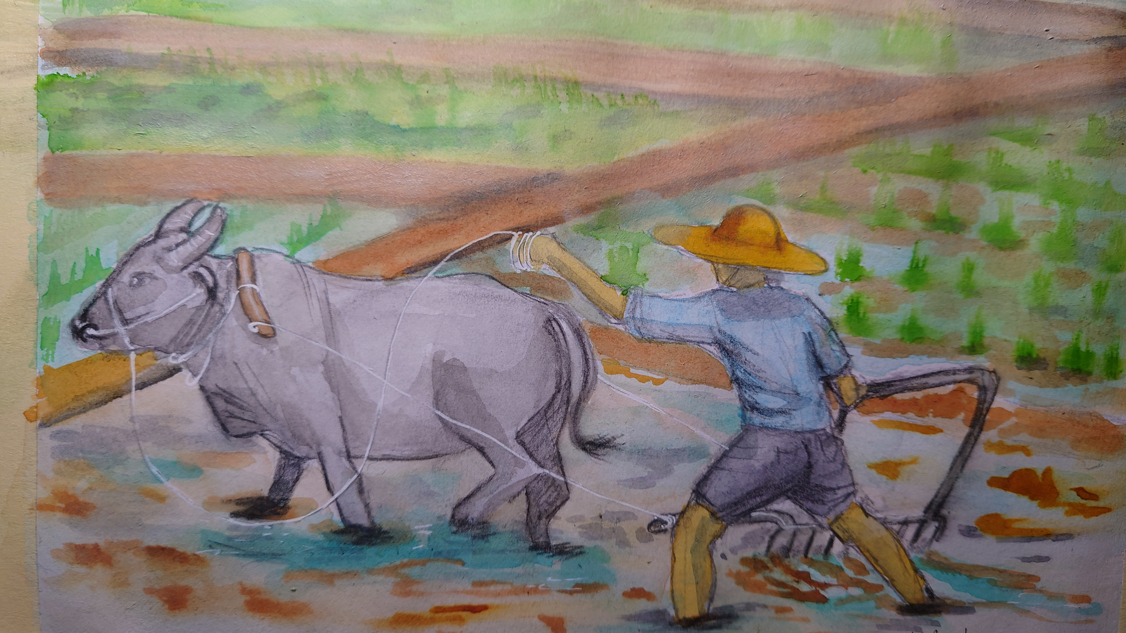 The farmer and the Carabao 