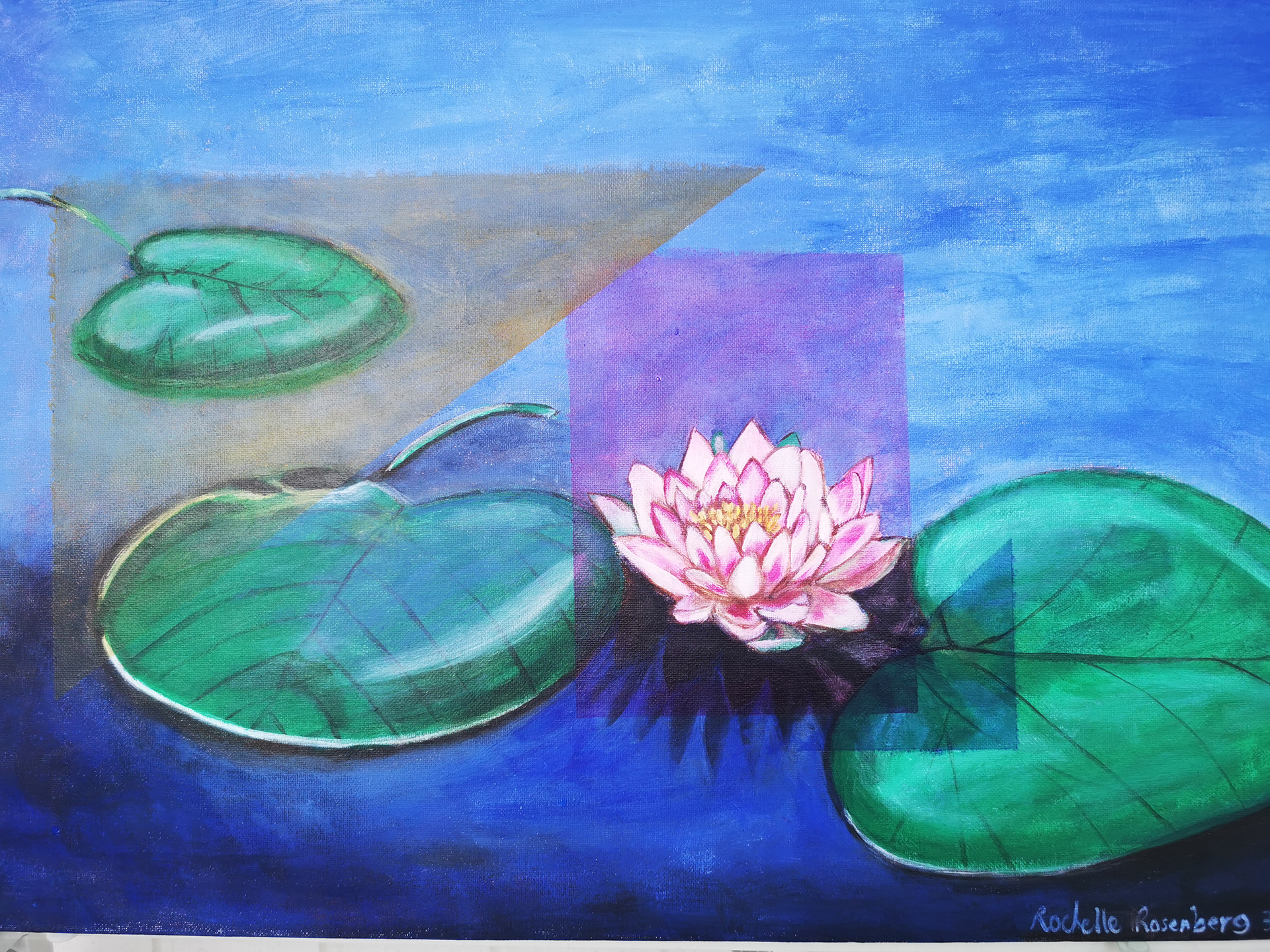 Lotus Flower 40x60cm