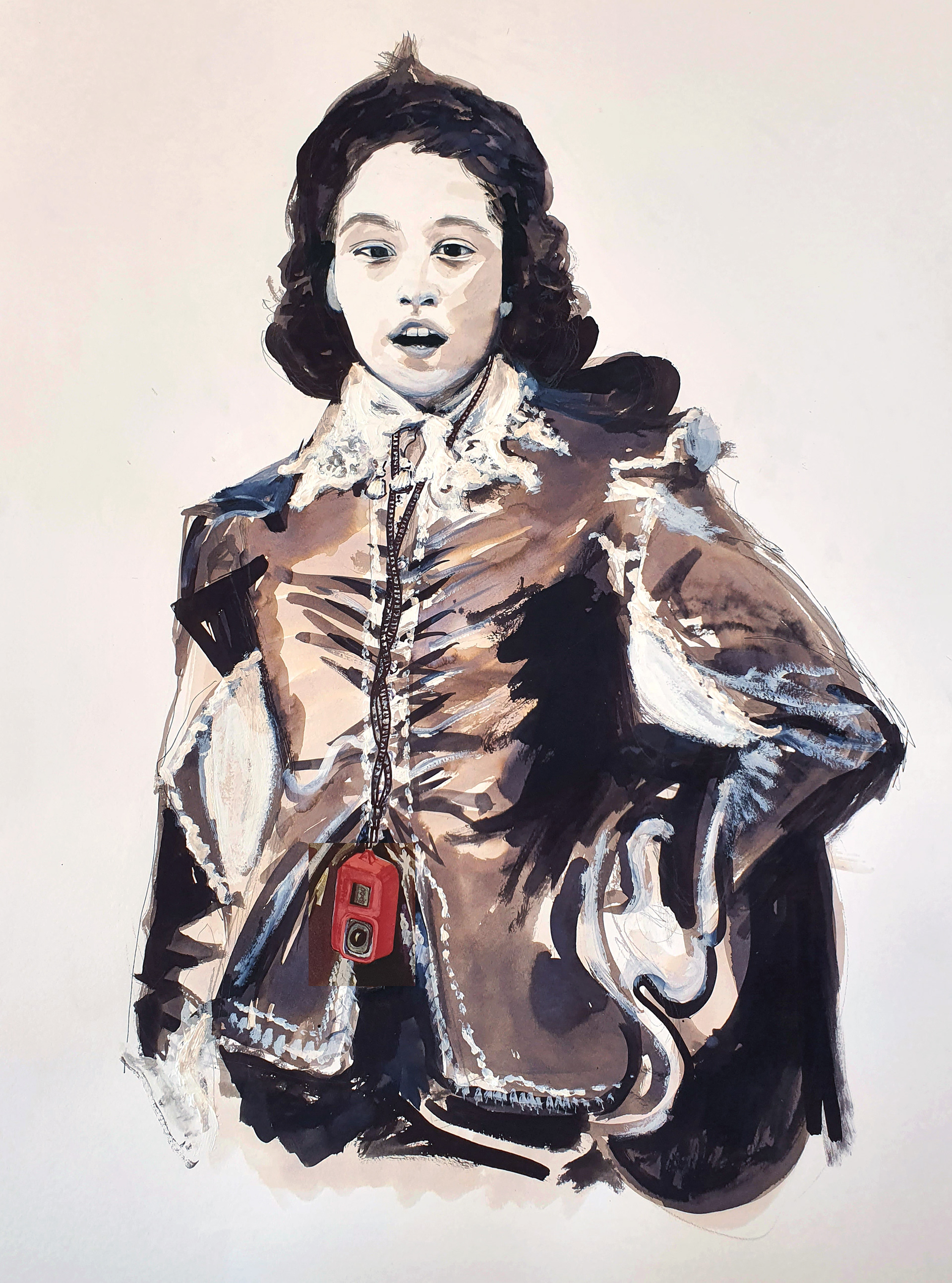 Boy with camera