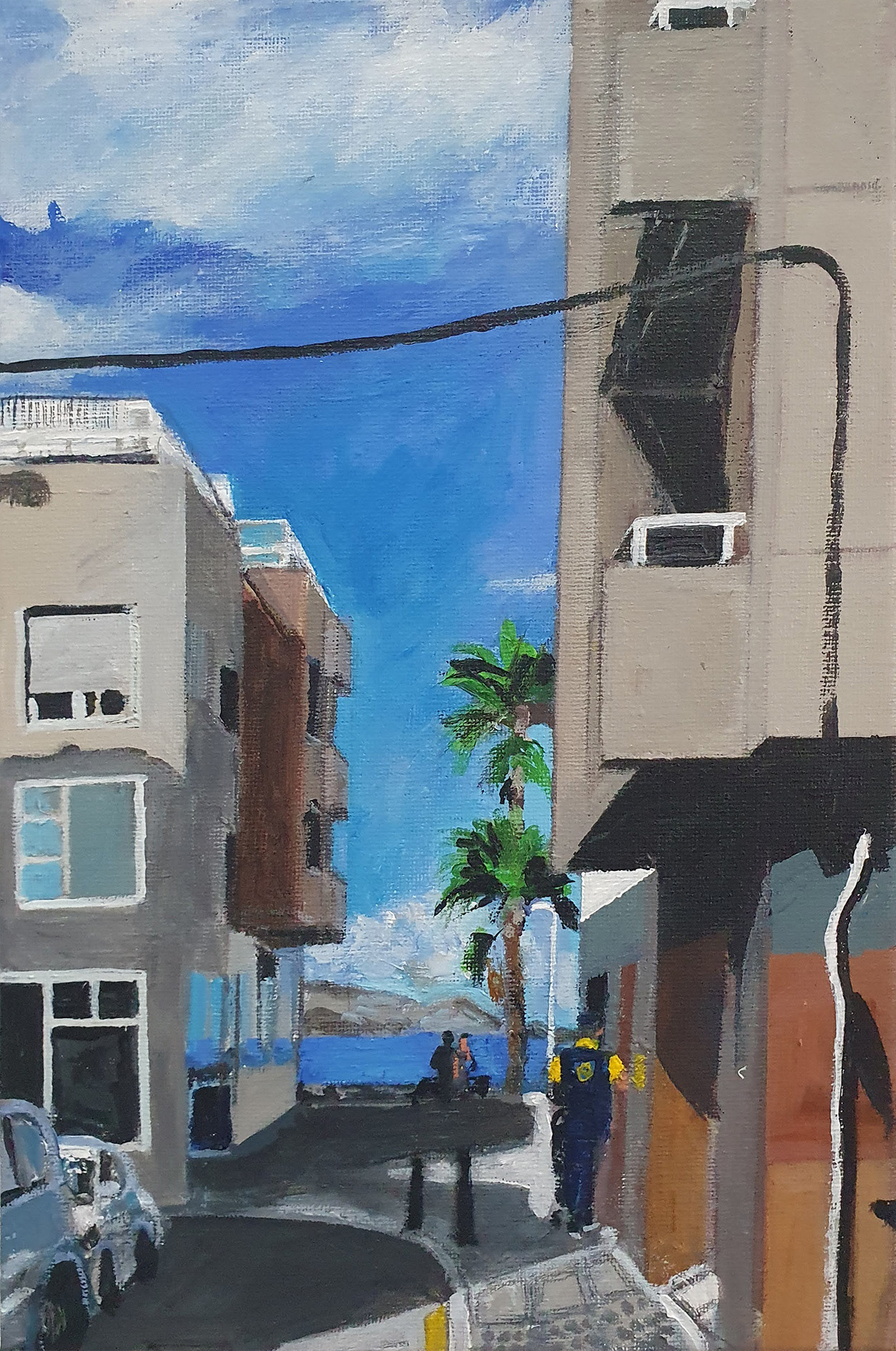 Corner of Calle Mayorazgo with cartero