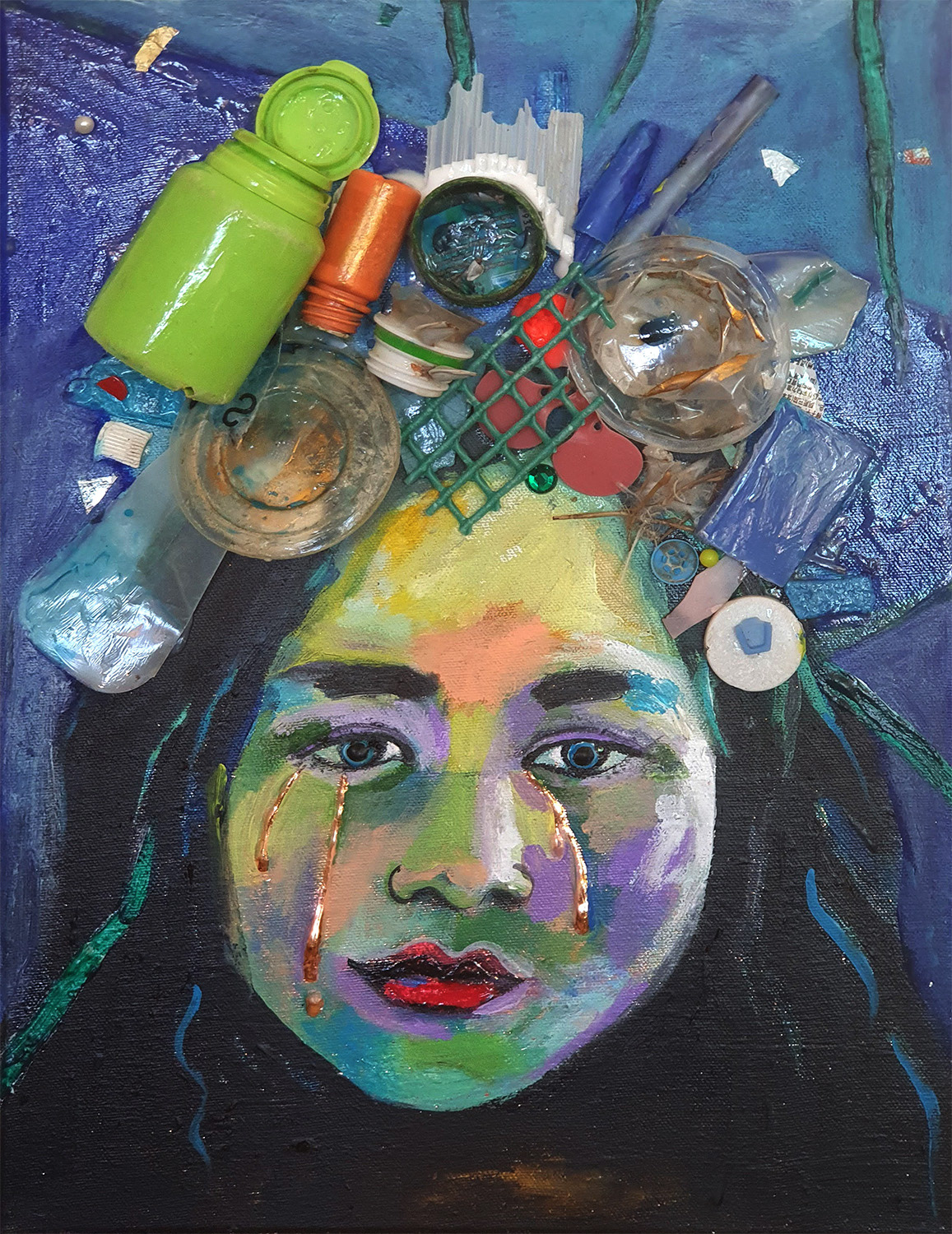 Crying Mermaid Daughter