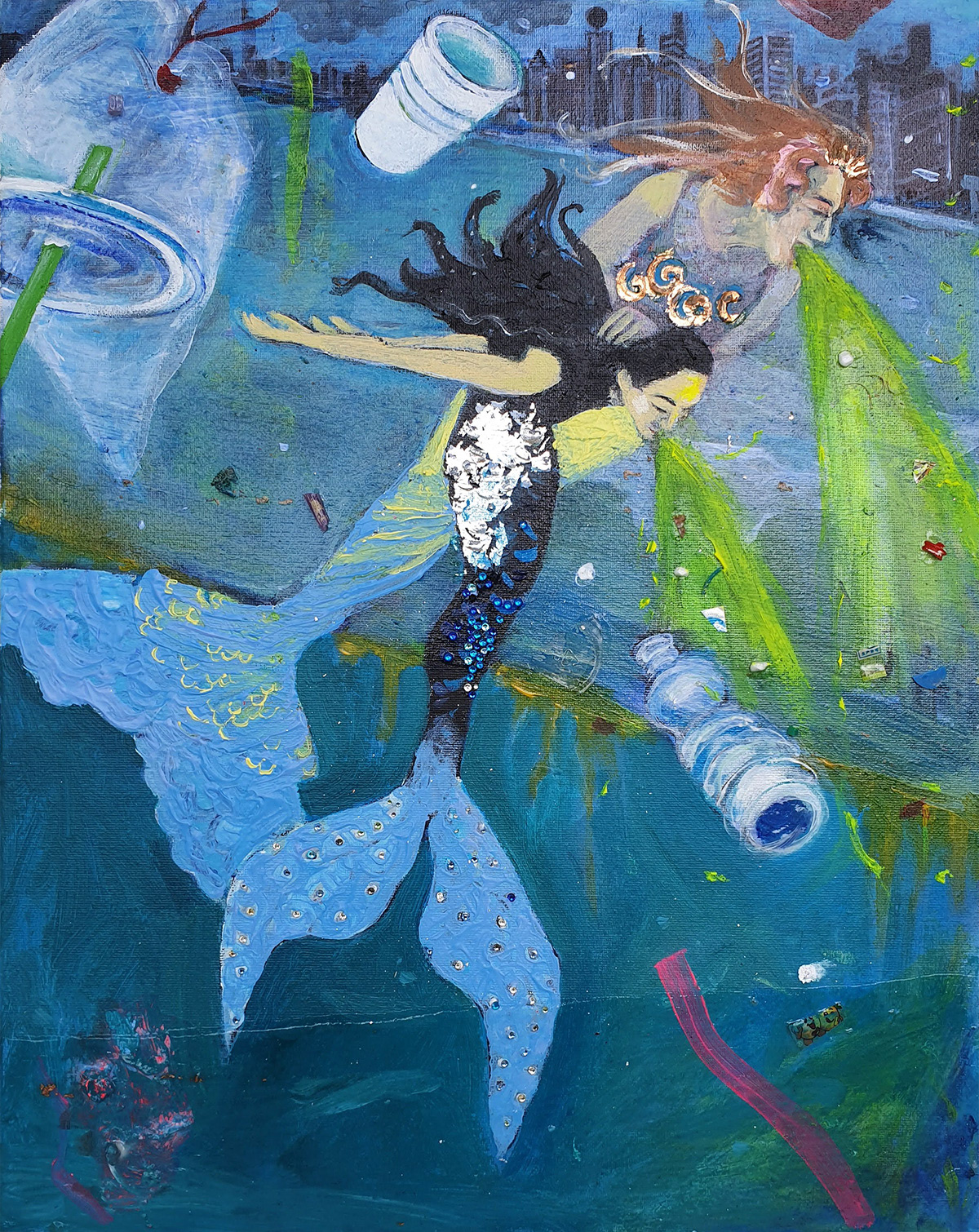 Ariel's friends are sick