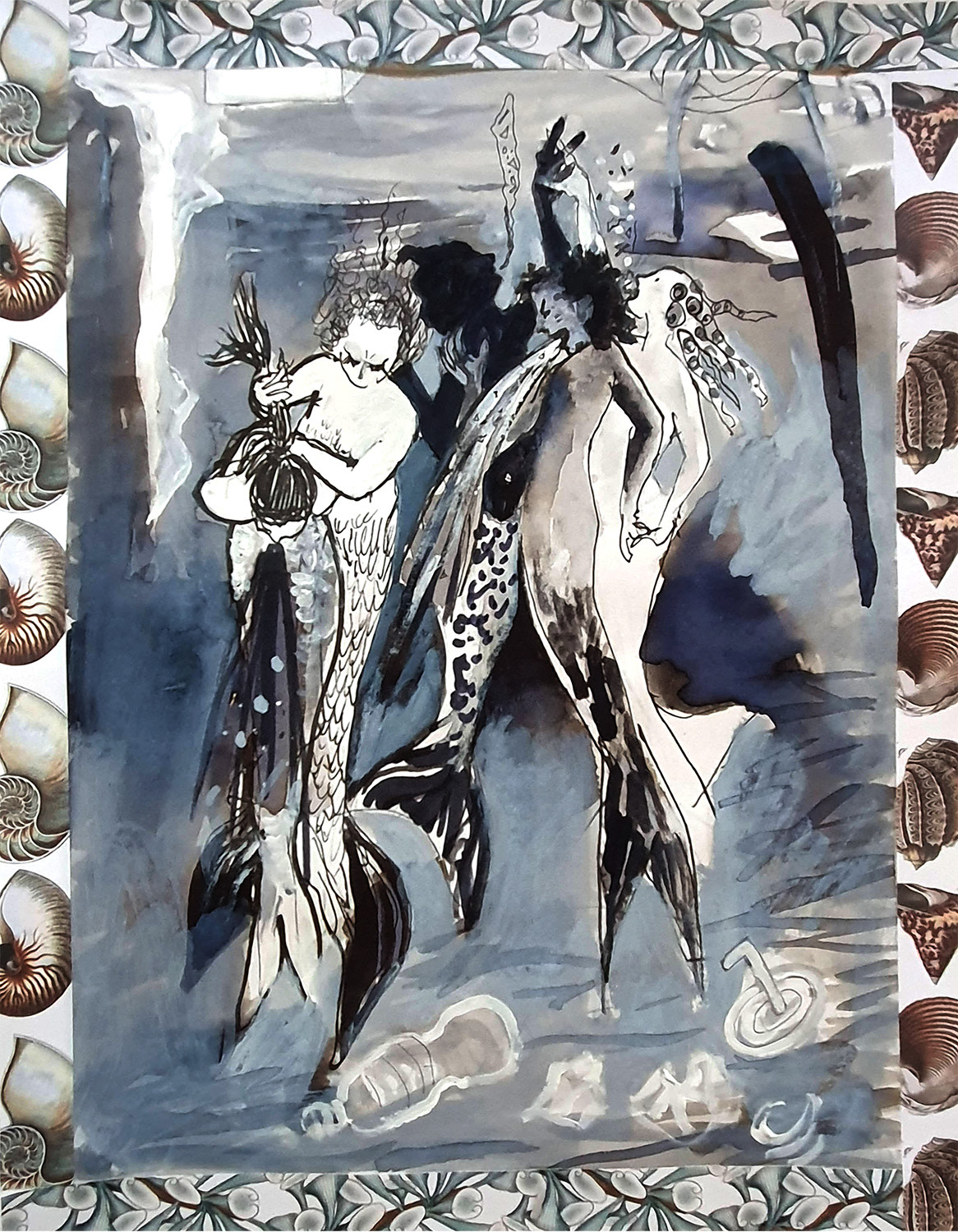 Helping with their hair