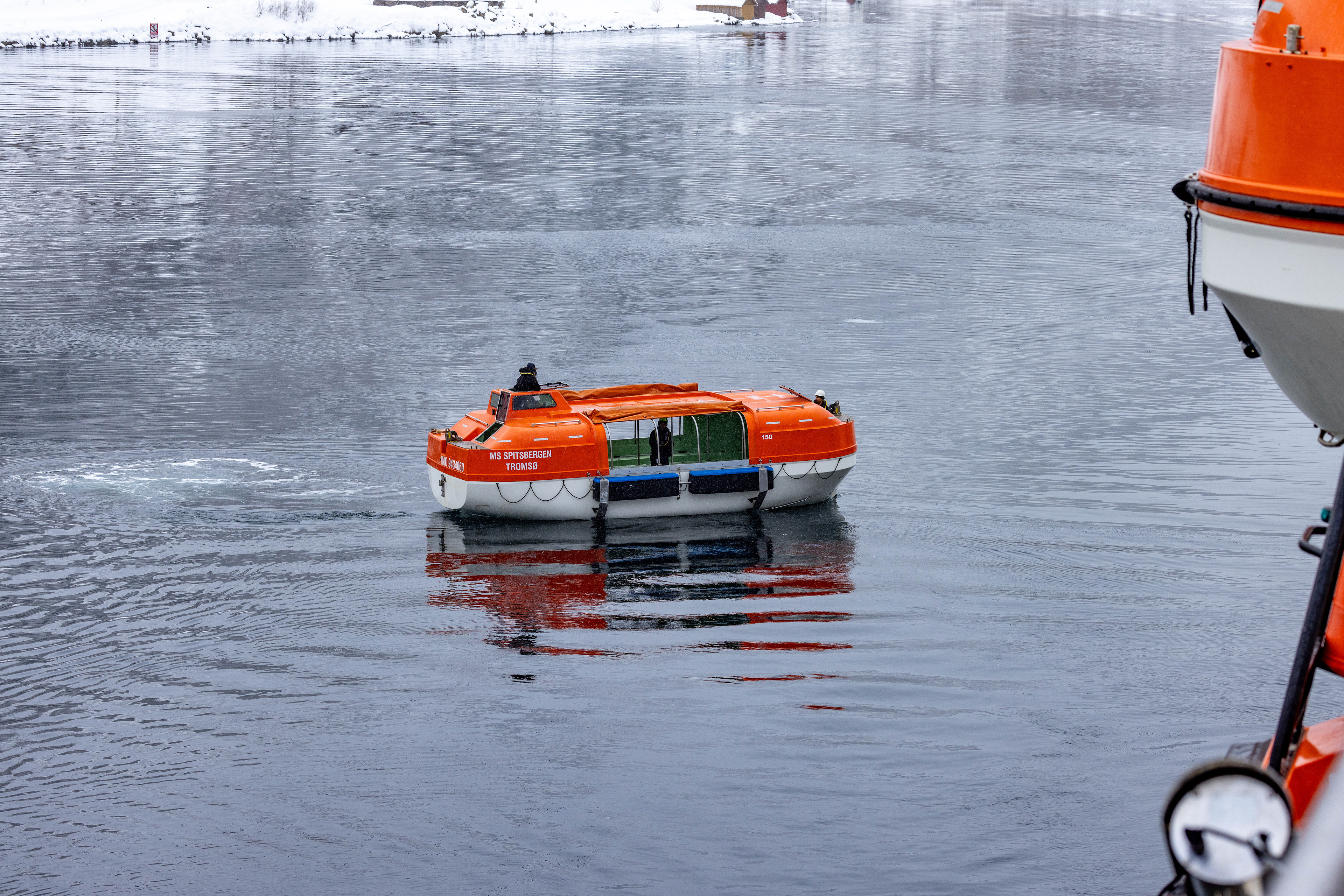 proefvaren reddingsboot