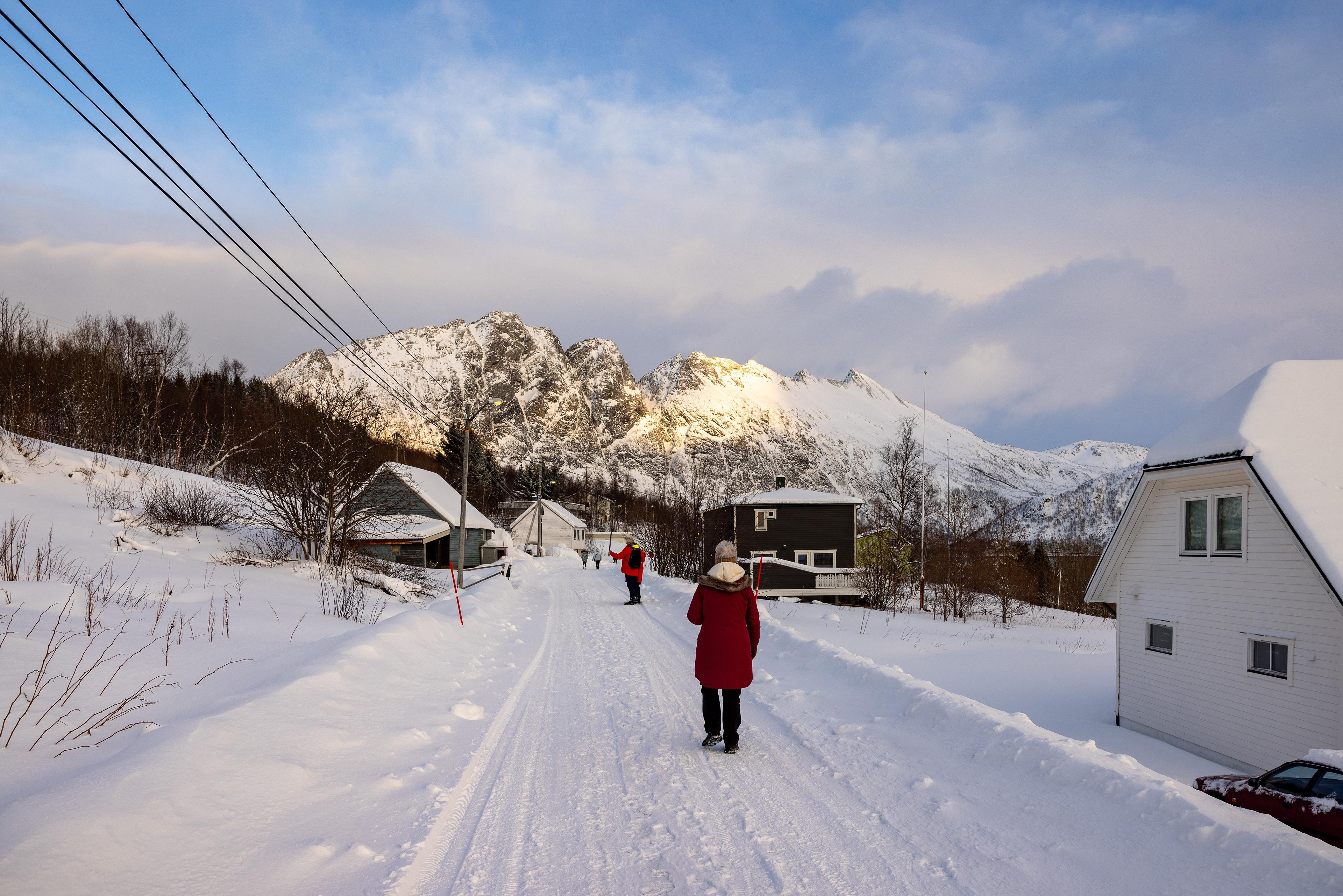 lekker aan de wandel