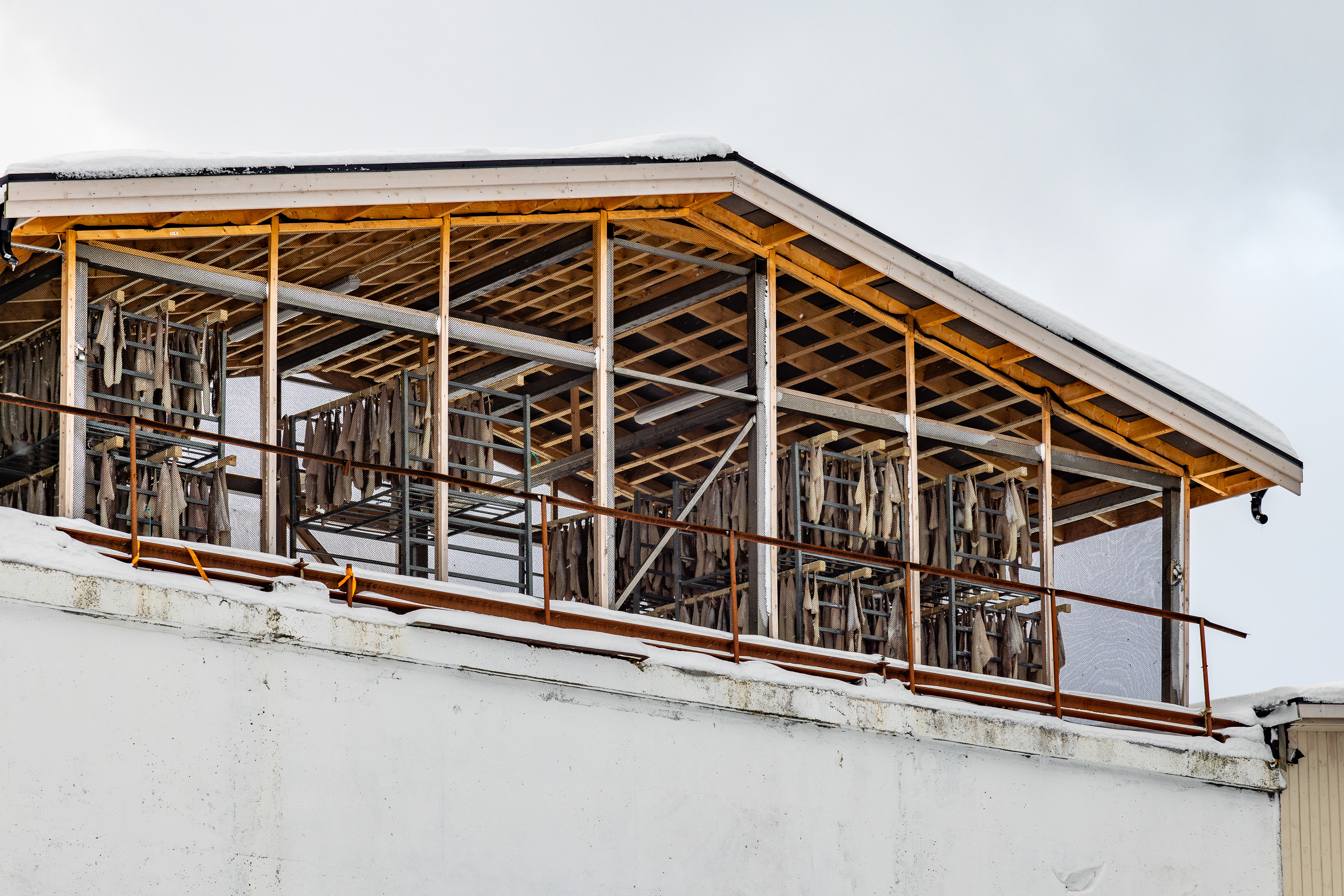 stokvis hangt te drogen