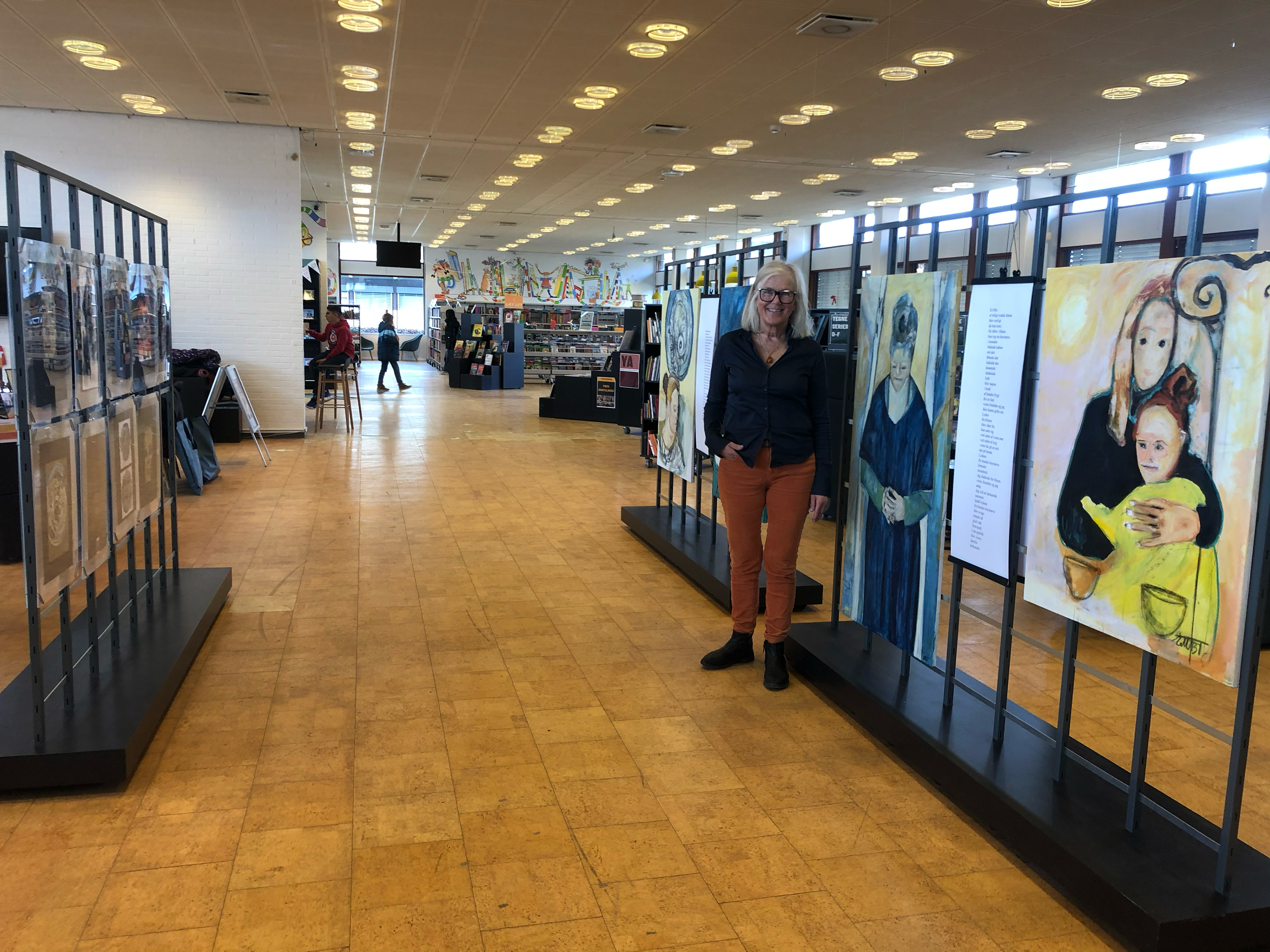 Udstilling i Glostrup Bibliotek