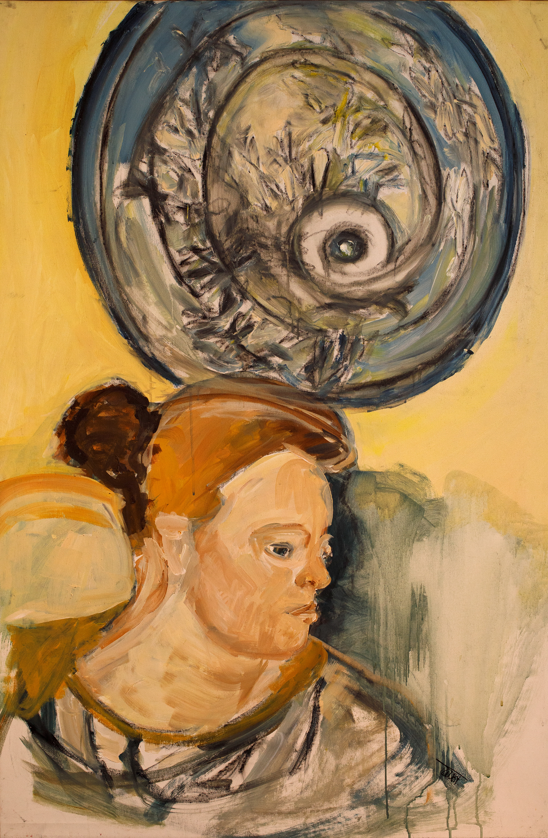 Titel: 'Downs syndrom'. Udvalgt til censureret udstilling i JANUS - Museum for Samtidskunst 2020.