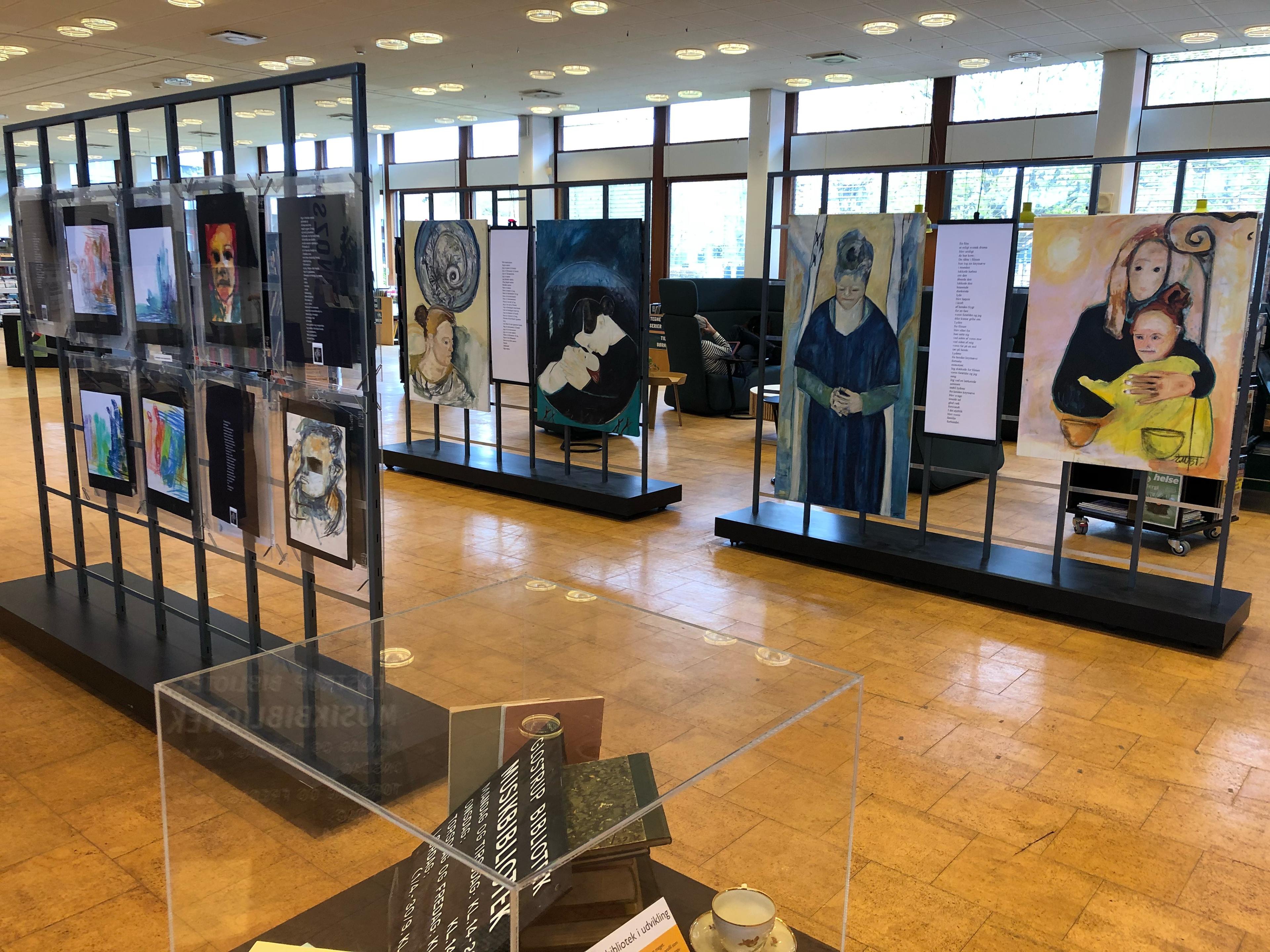 Udstilling i Glostrup Bibliotek