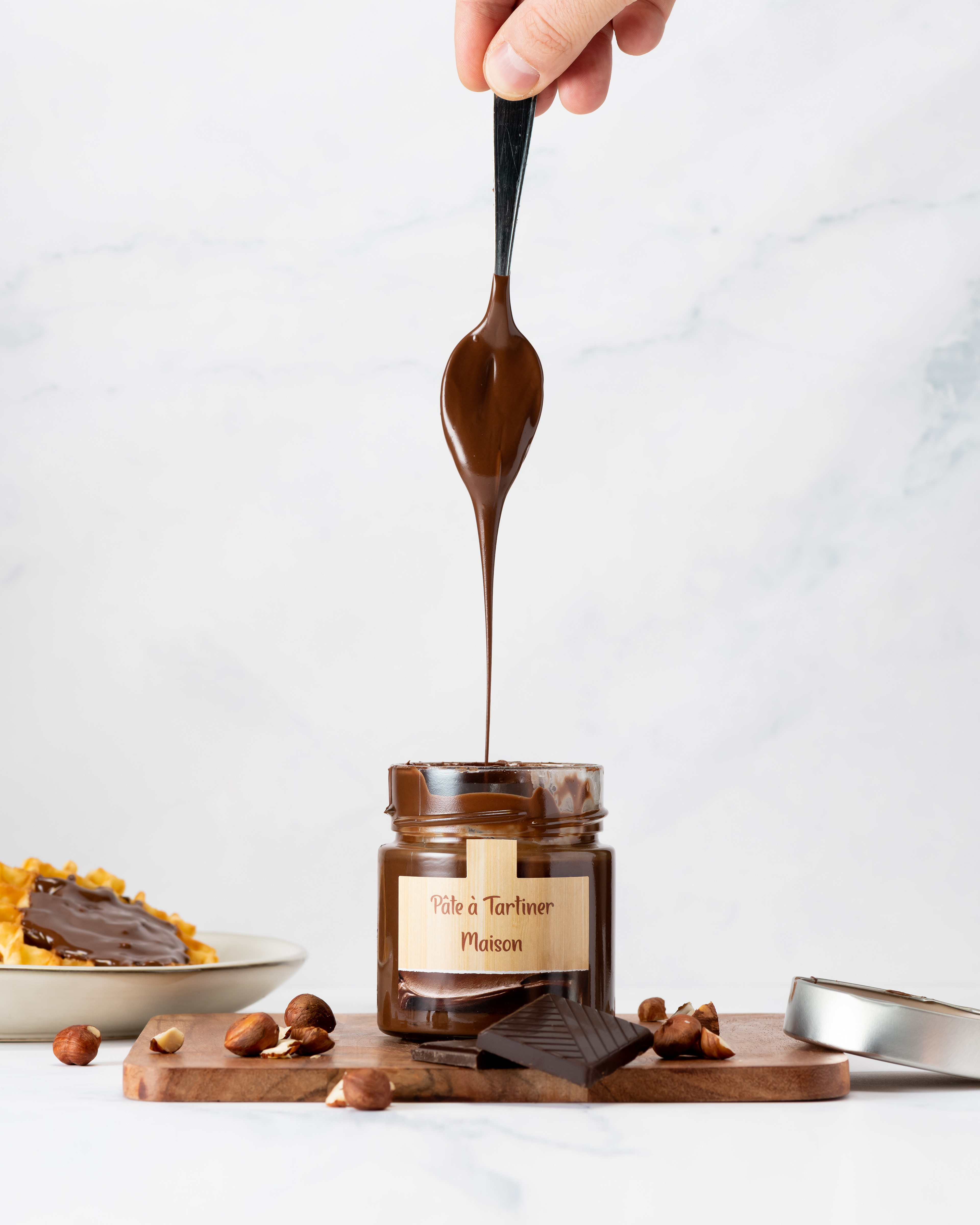 Pâte à tartiner - Photographie produit - culinaire - Le Refuge des Gourmands - Juin 2022