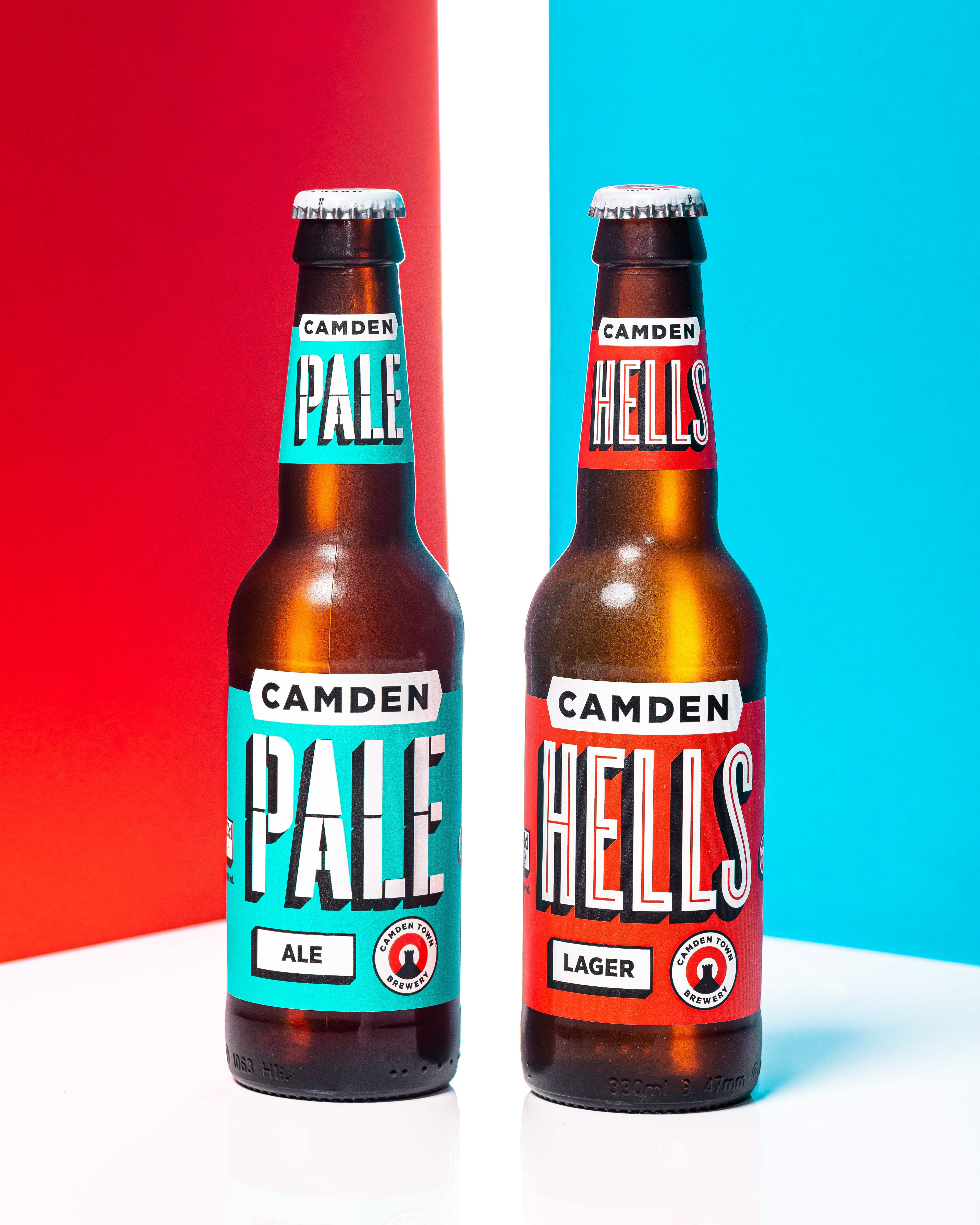 Mise en scène produit - Bières Camden - Guillaume Médard photographe produit à Annecy - Genève