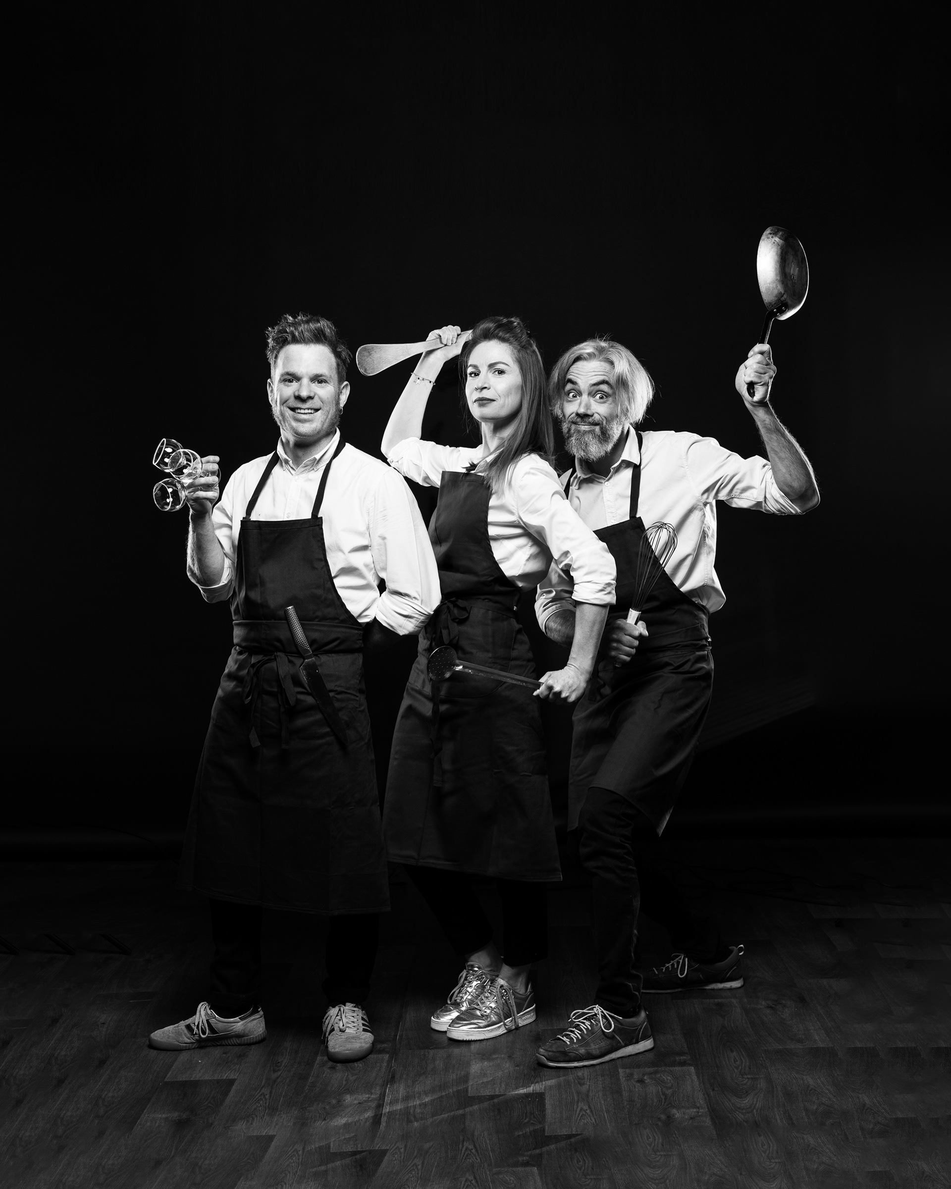 Portrait d'équipe fun - Bistro Vapeur - Photographe à Annecy