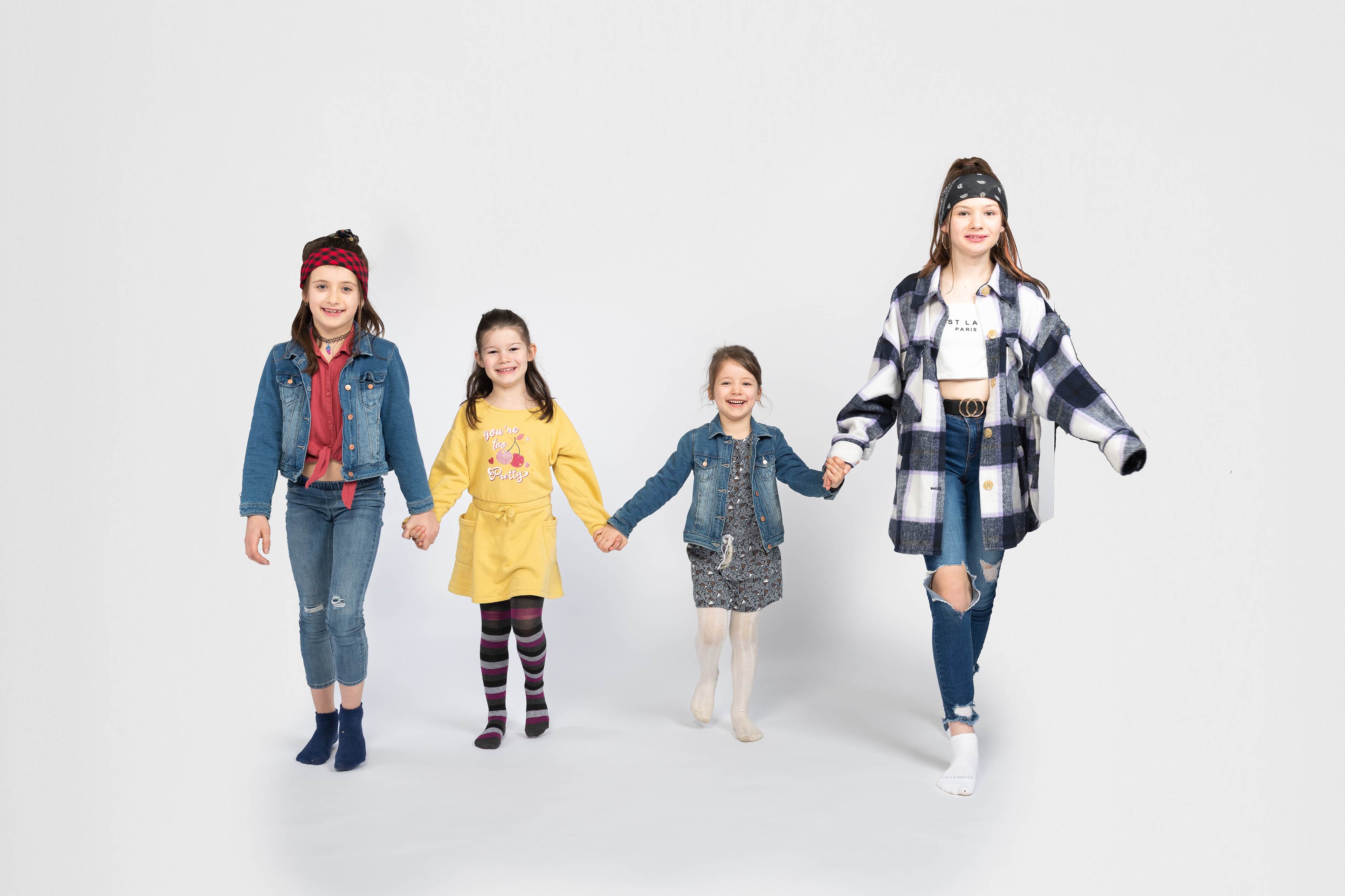 Portrait de famille en studio - Photographe à Annecy