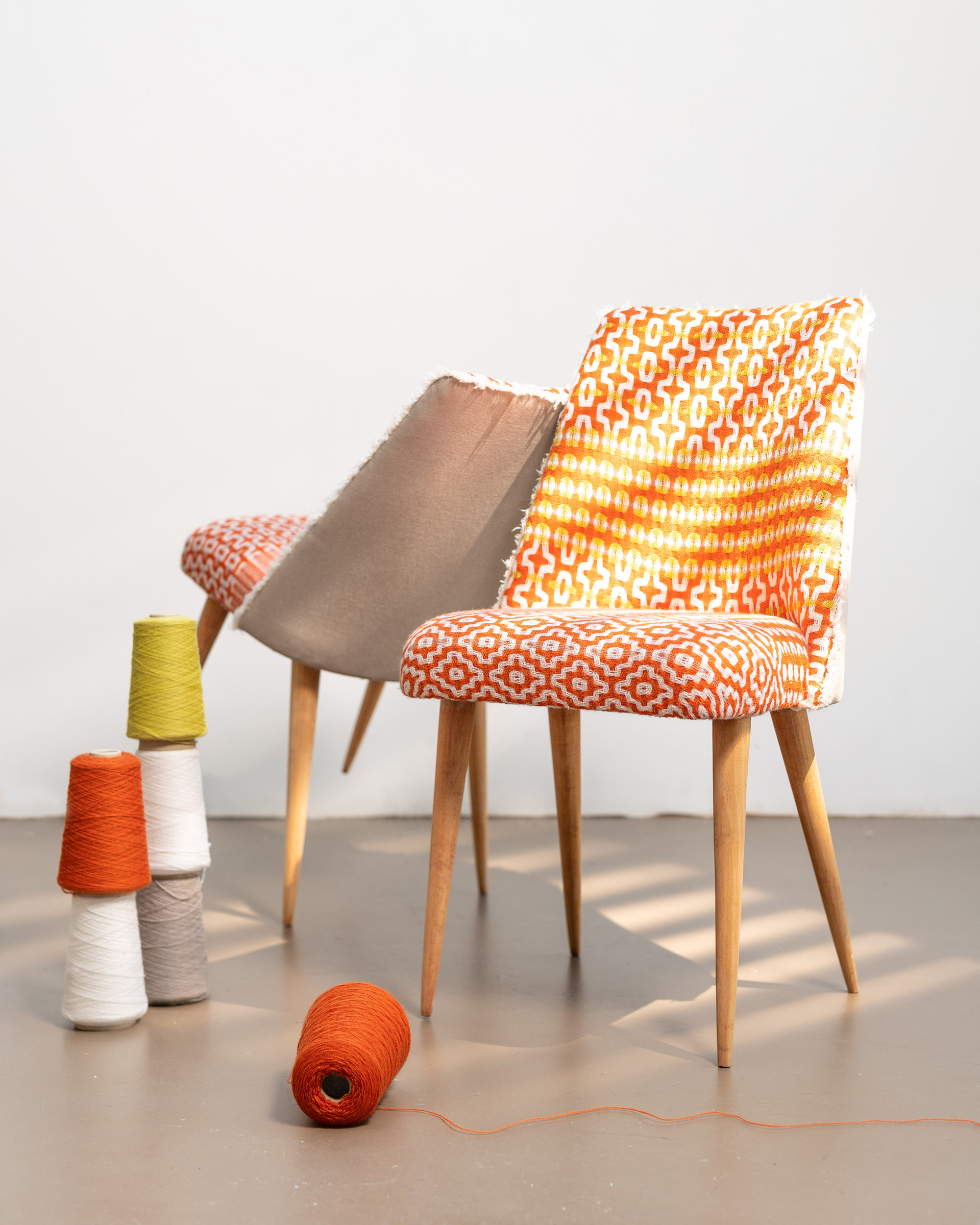 Fauteuil - Petra Marciniak modern weaving - 