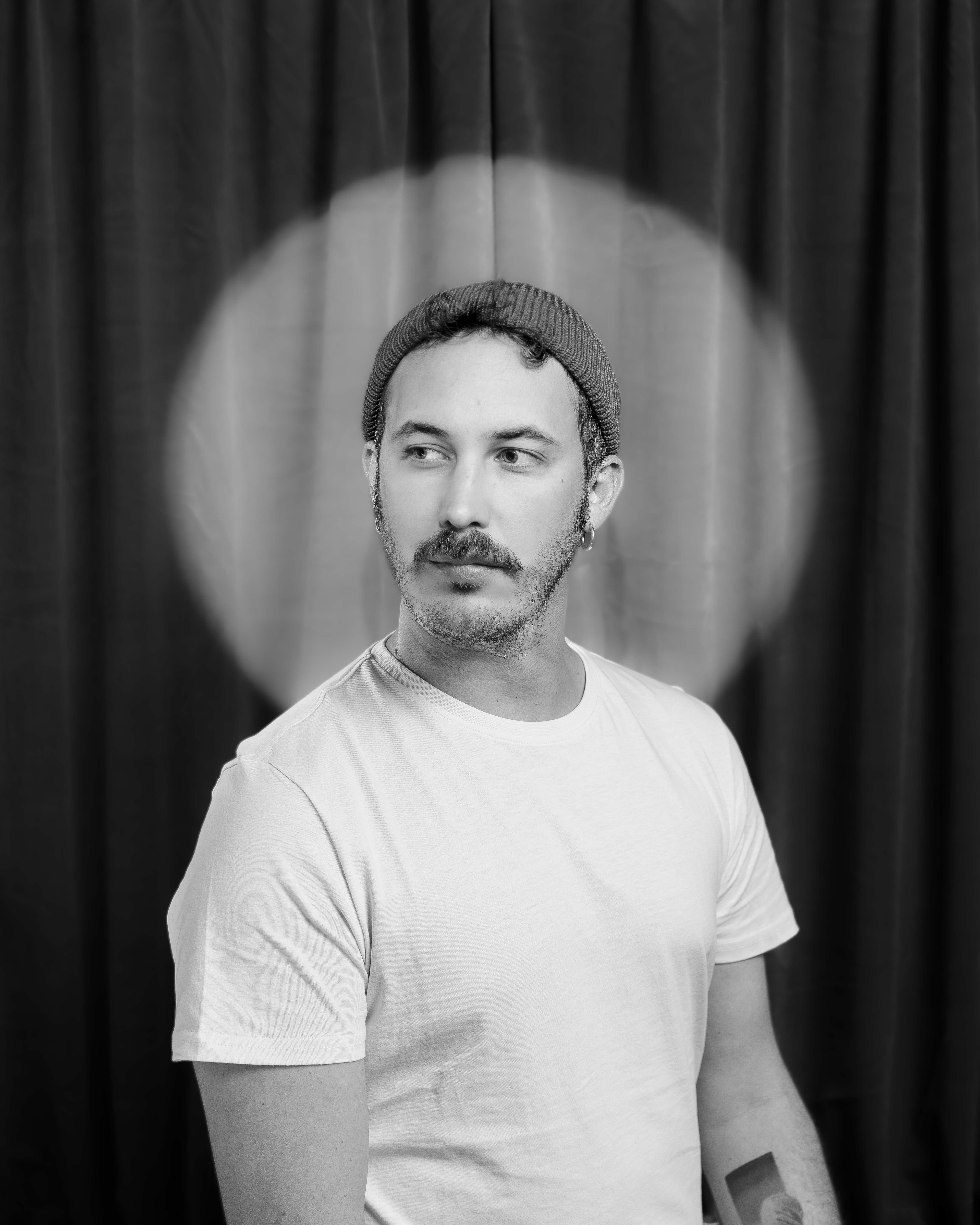Portrait noir et blanc - Photographe à Annecy
