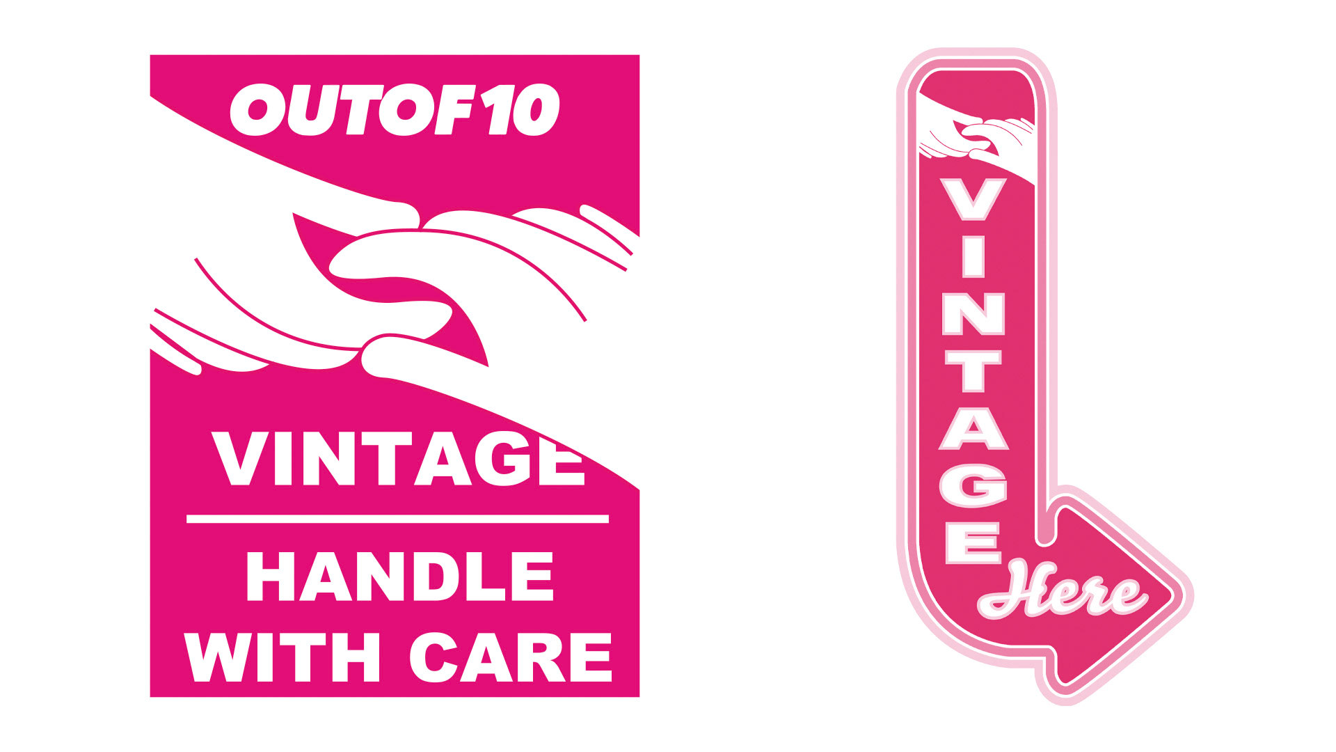outof10 - handle with care branding (2022)