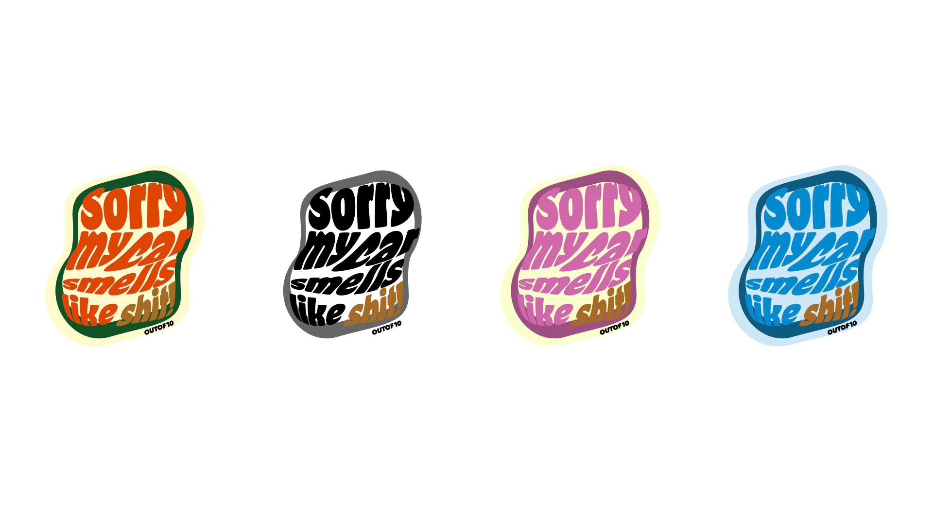 outof10 - air freshener design (2022)