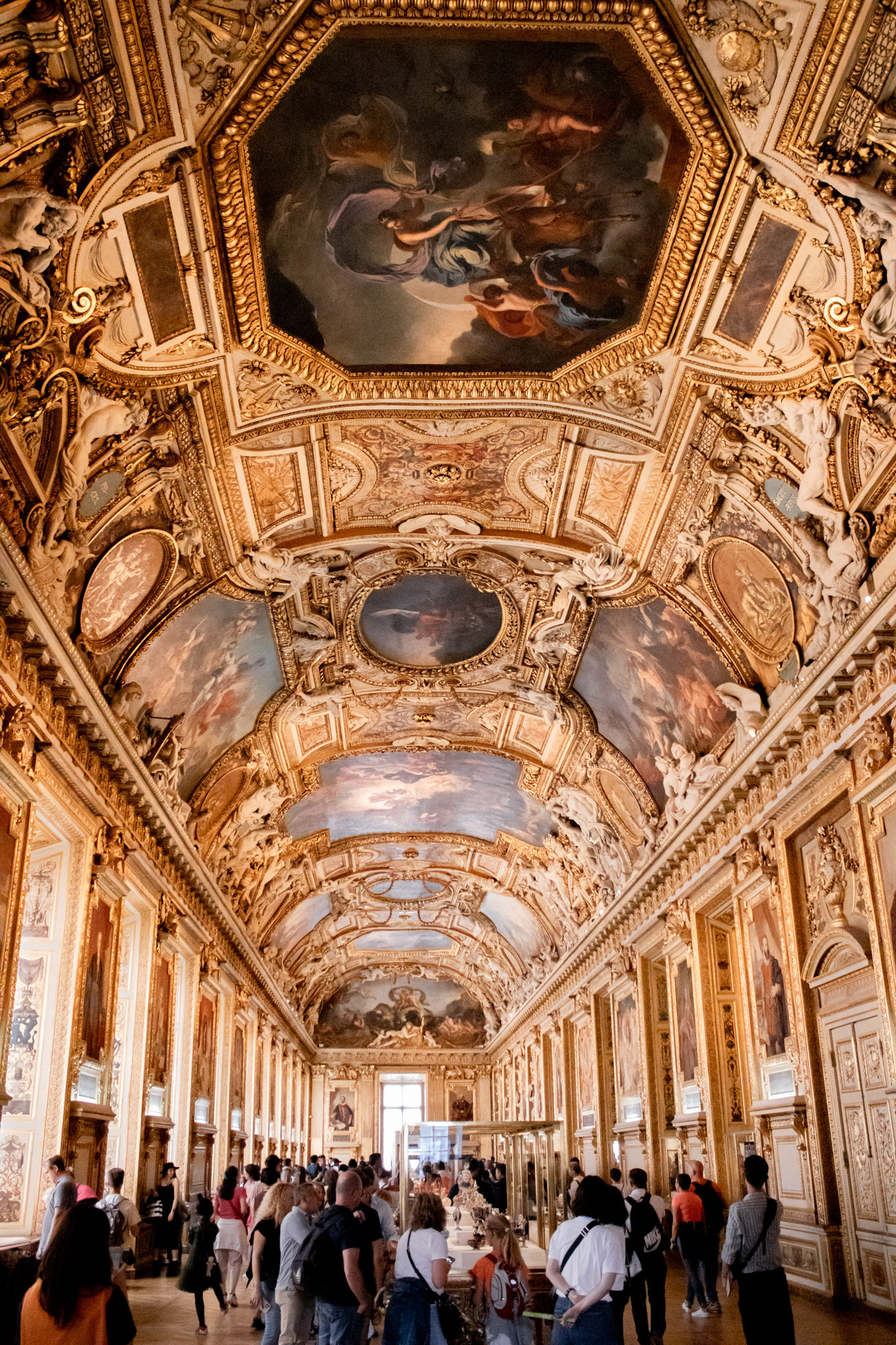 The Galerie d'Apollon in the Louvre