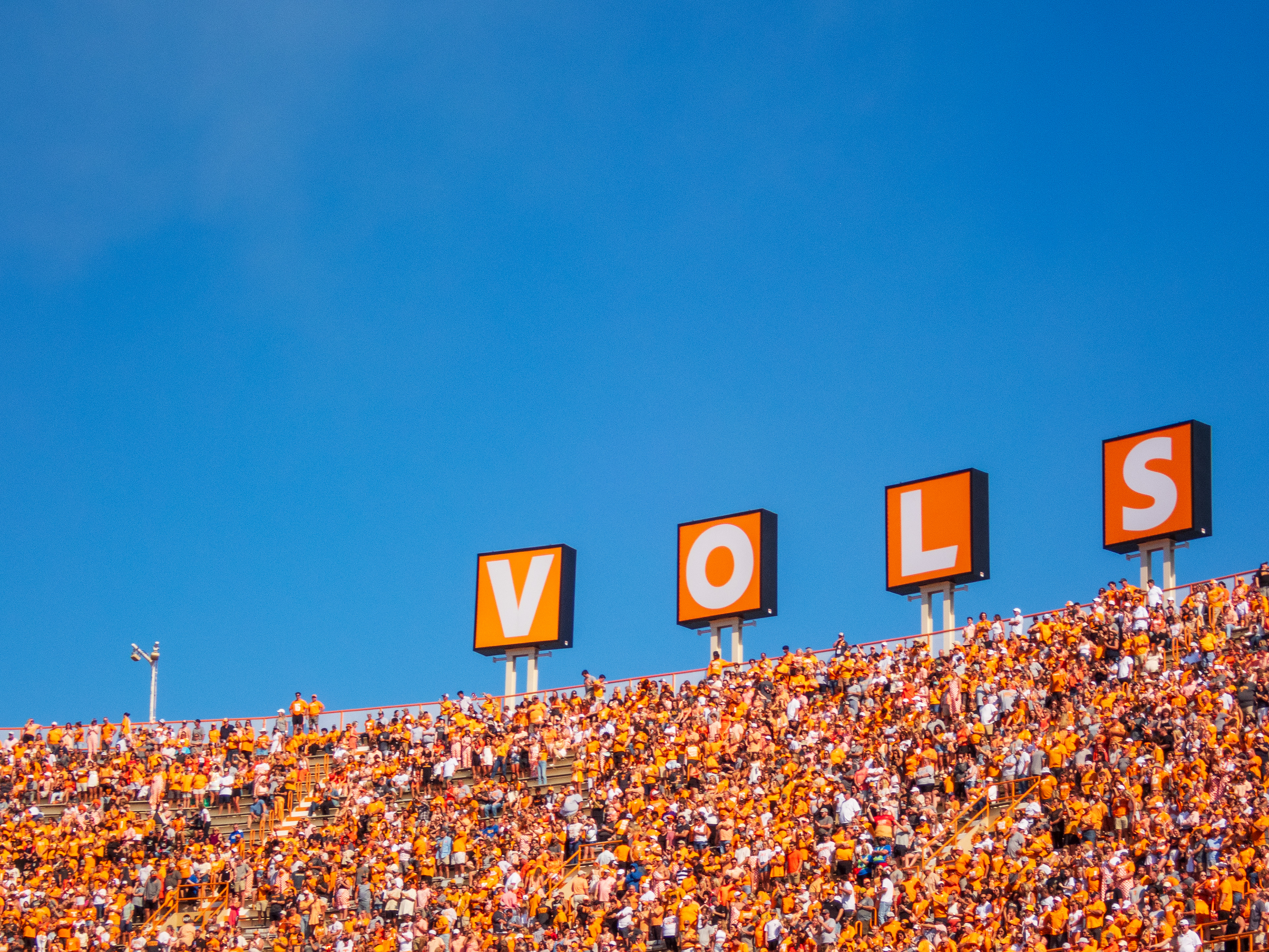 Home Game At Neyland Stadium for the Tennessee Vols.