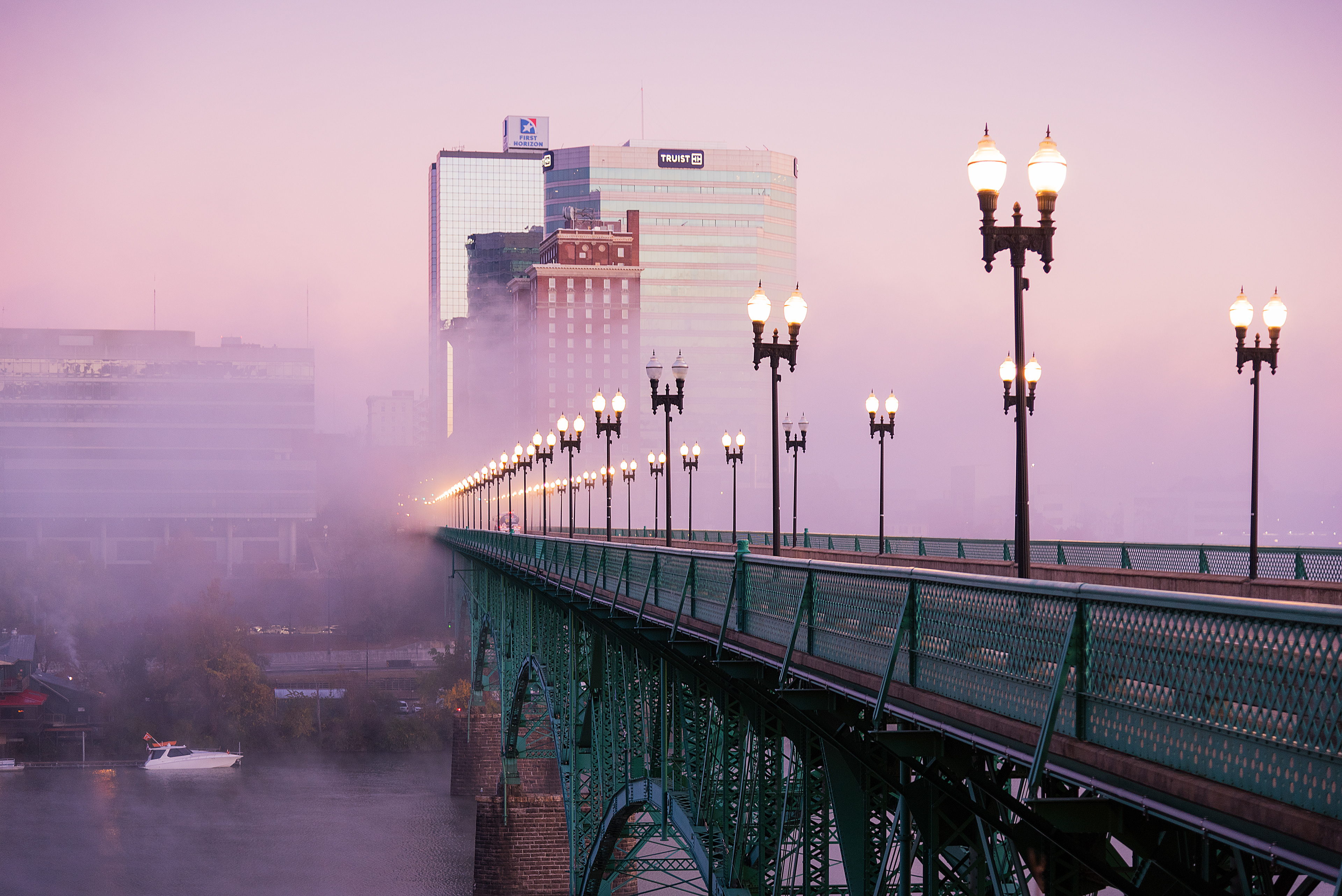The Gay Street Bridge, Knoxville, TN.