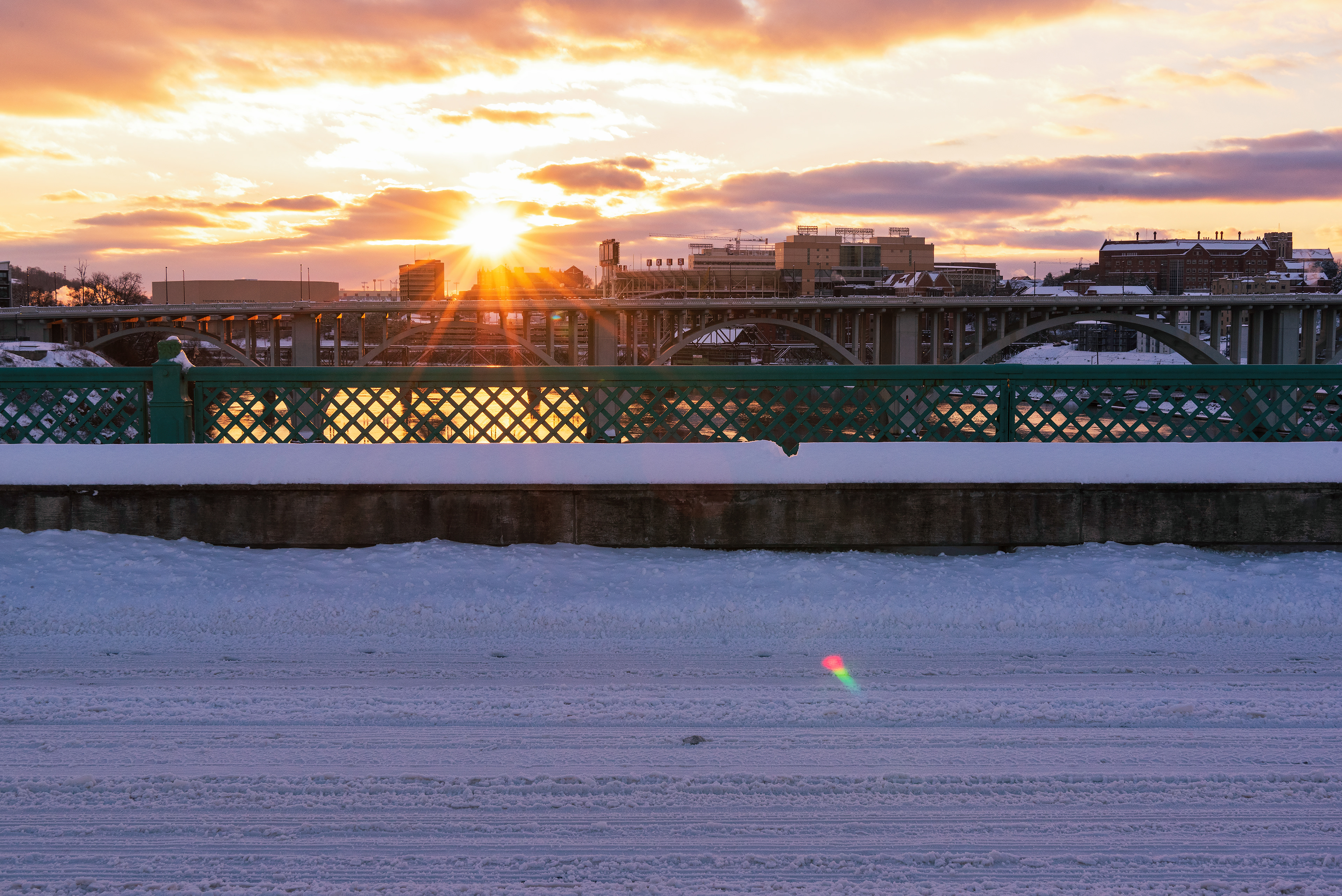 Sunset From the Gay Street Bridge.